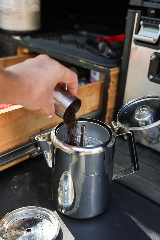 Master the Art of Using a Camping Coffee Percolator | Take The Truck