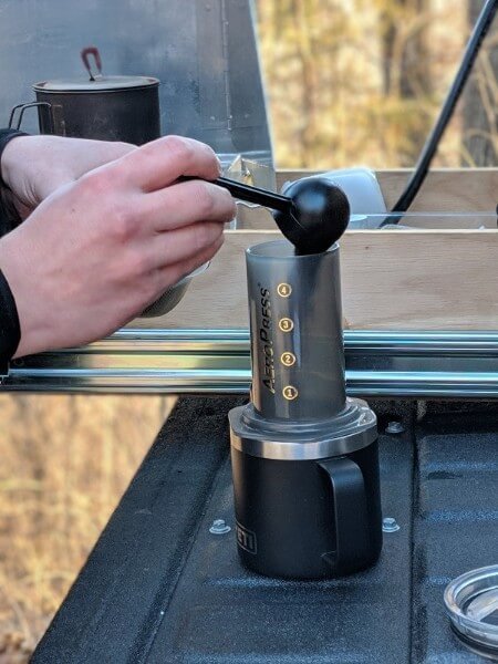 Master the Art of Aeropress Coffee While Camping