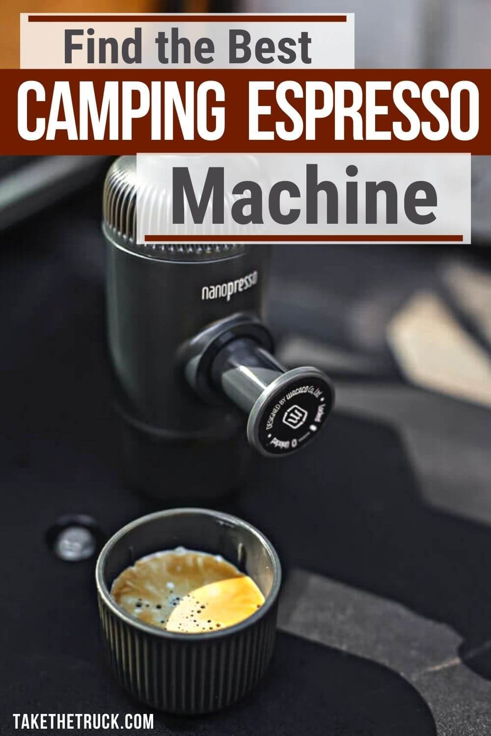 Camping espresso! Read this post for recommendations on camping espresso makers or espresso machines for camping, and learn how to use them to make great espresso while camping!