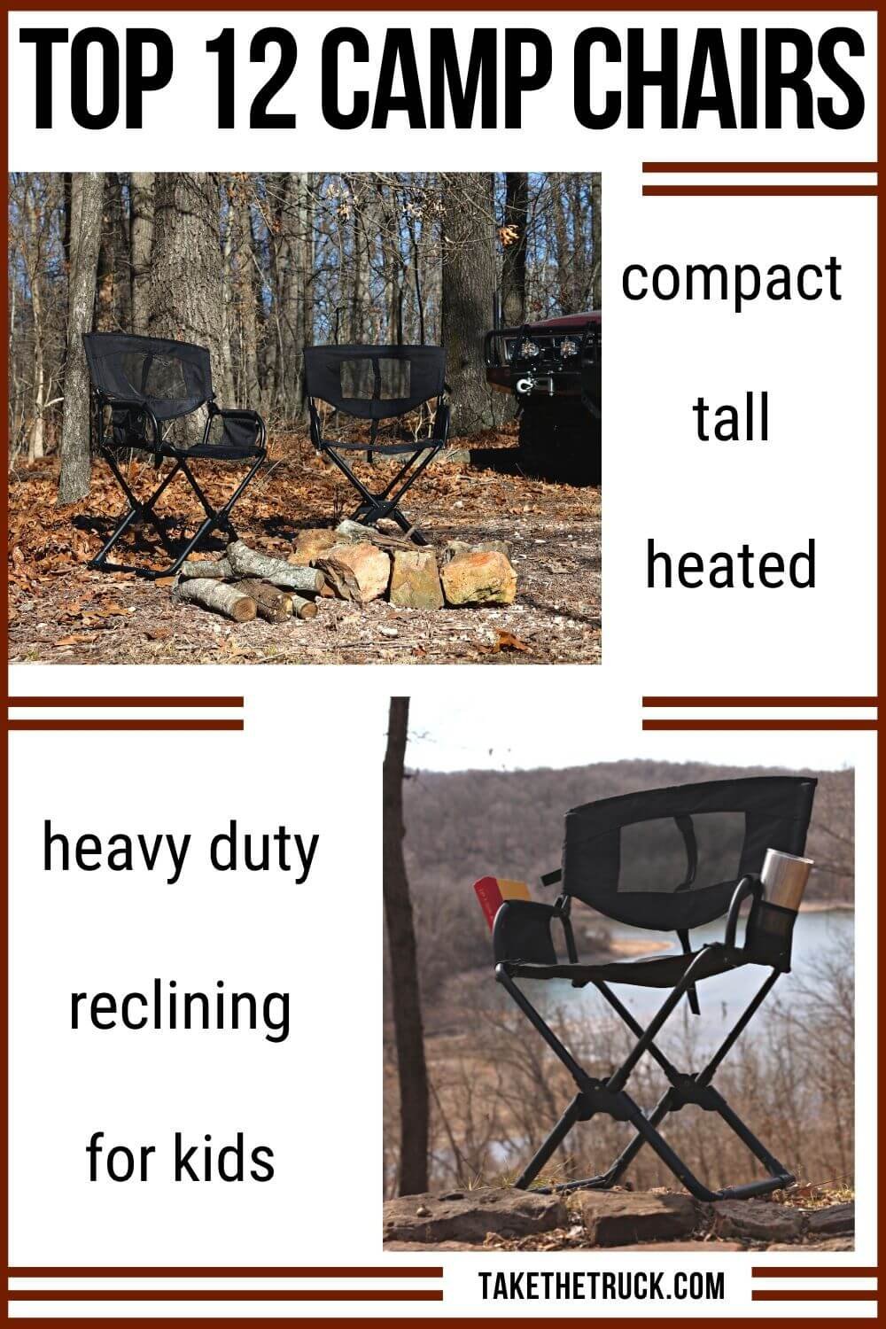 10 Best Camping Chairs for Bad Backs in 2023 - RVBlogger