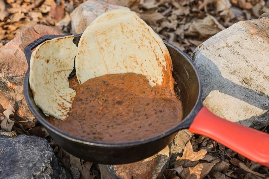 Madras Lentils One Pot Camping Dinner