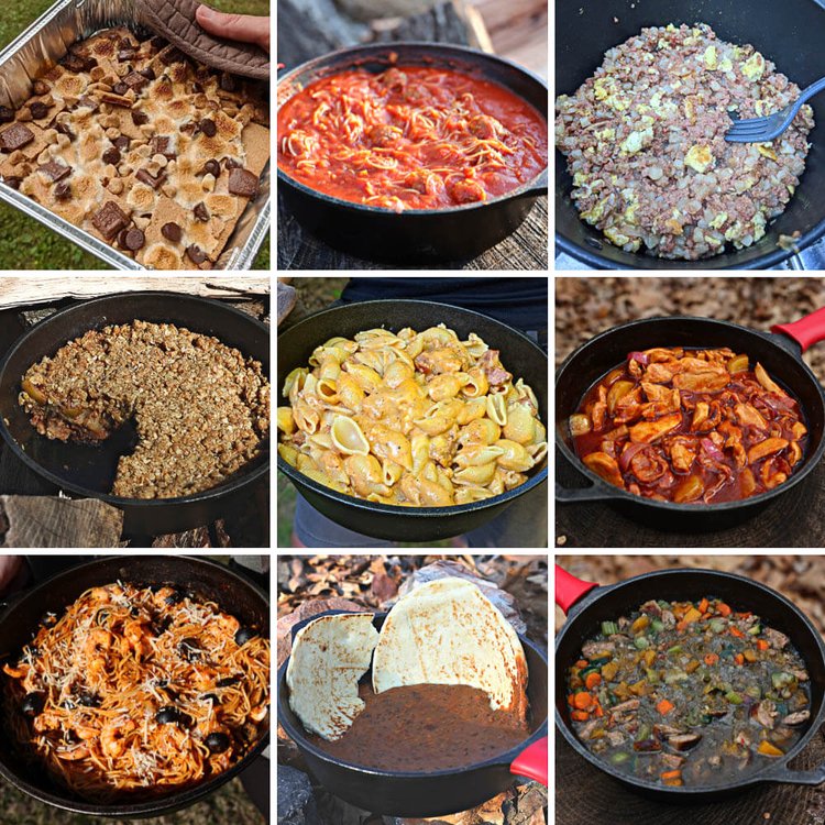 How To Make A Dutch Oven Stand On The Cheap10  Best camping meals, Dutch  oven cooking, Camping meals