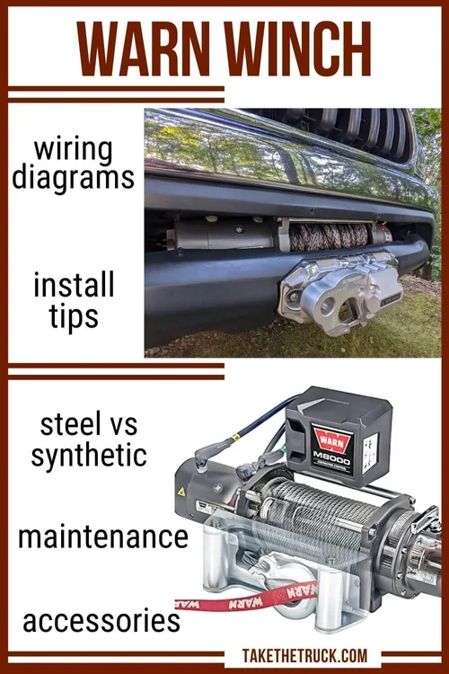 The Best Off Road 4x4 Winch for Overlanding - The Warn M8000 | Take The  Truck