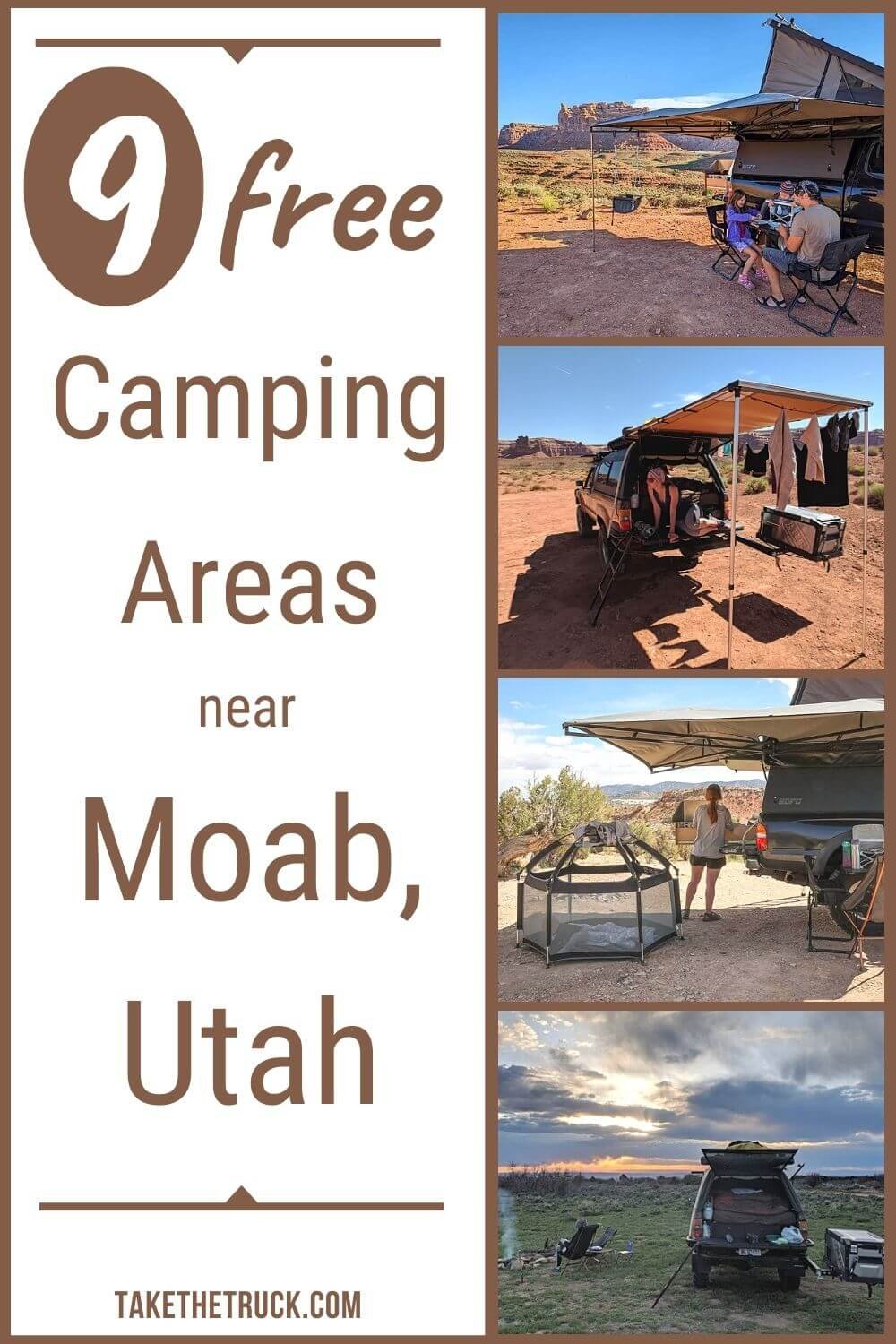 free camping Moab | Moab free camping | boondocking Moab Utah | Moab Utah free camping | primitive camping Moab Utah | free primitive campsites Moab Utah
