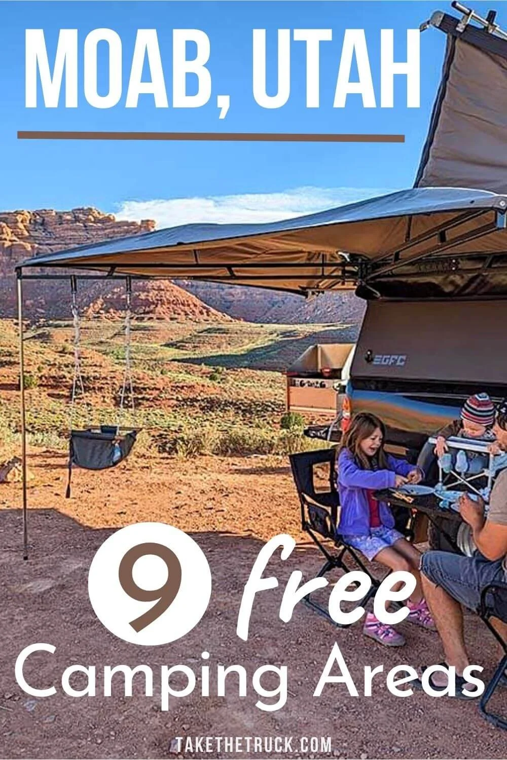 Camping In Moab 9 FREE Camping Areas Near Moab, Utah | Take The Truck