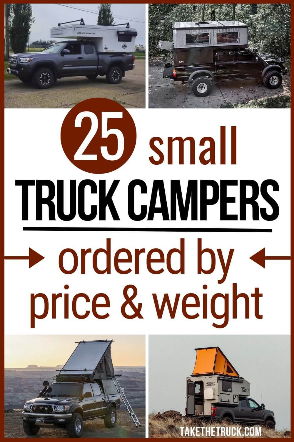 small truck campers | lightweight truck campers | mini truck campers | small truck bed campers | pop up truck campers | small truck camper ideas