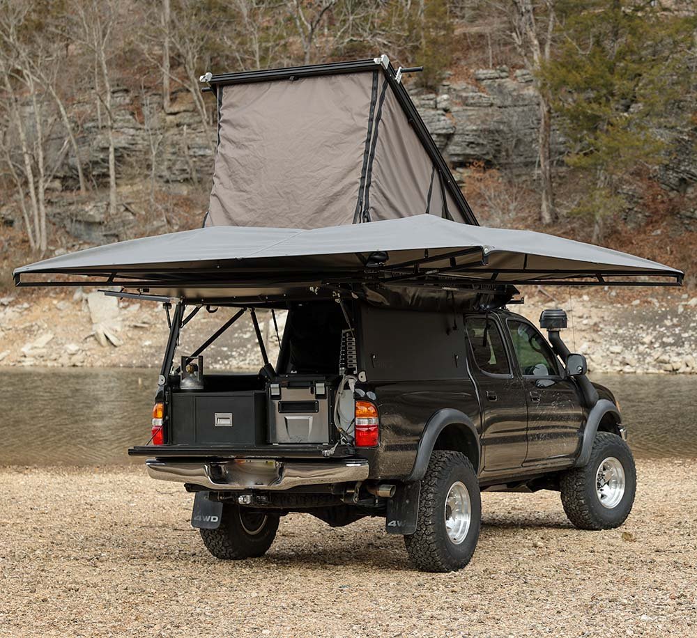 Car Awning Sun Shelter Rainproof Adjustable Auto Canopy Campers