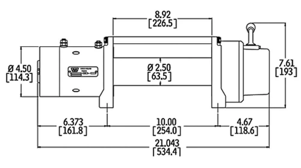 The Best Off Road 4x4 Winch for Overlanding The Warn M8000 Take The