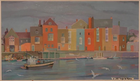 Fisherman's Port of Weymouth, England