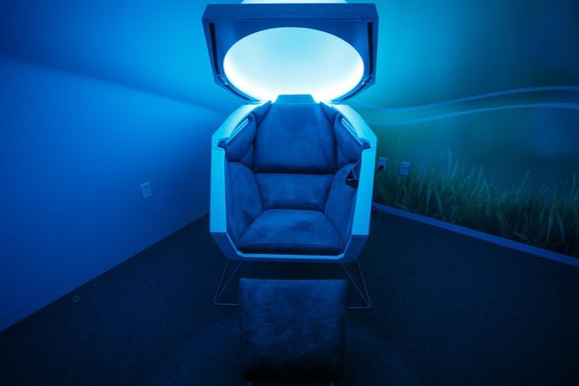   5. MODRN SANCTUARY   Meditation made magical! Somadome and Modrn Sanctuary have teamed up to provide clients with unique experiences that can free the mind, relieve the body, and bring us back to oneness.  Somadome isn't a nap pod. It's a dome that