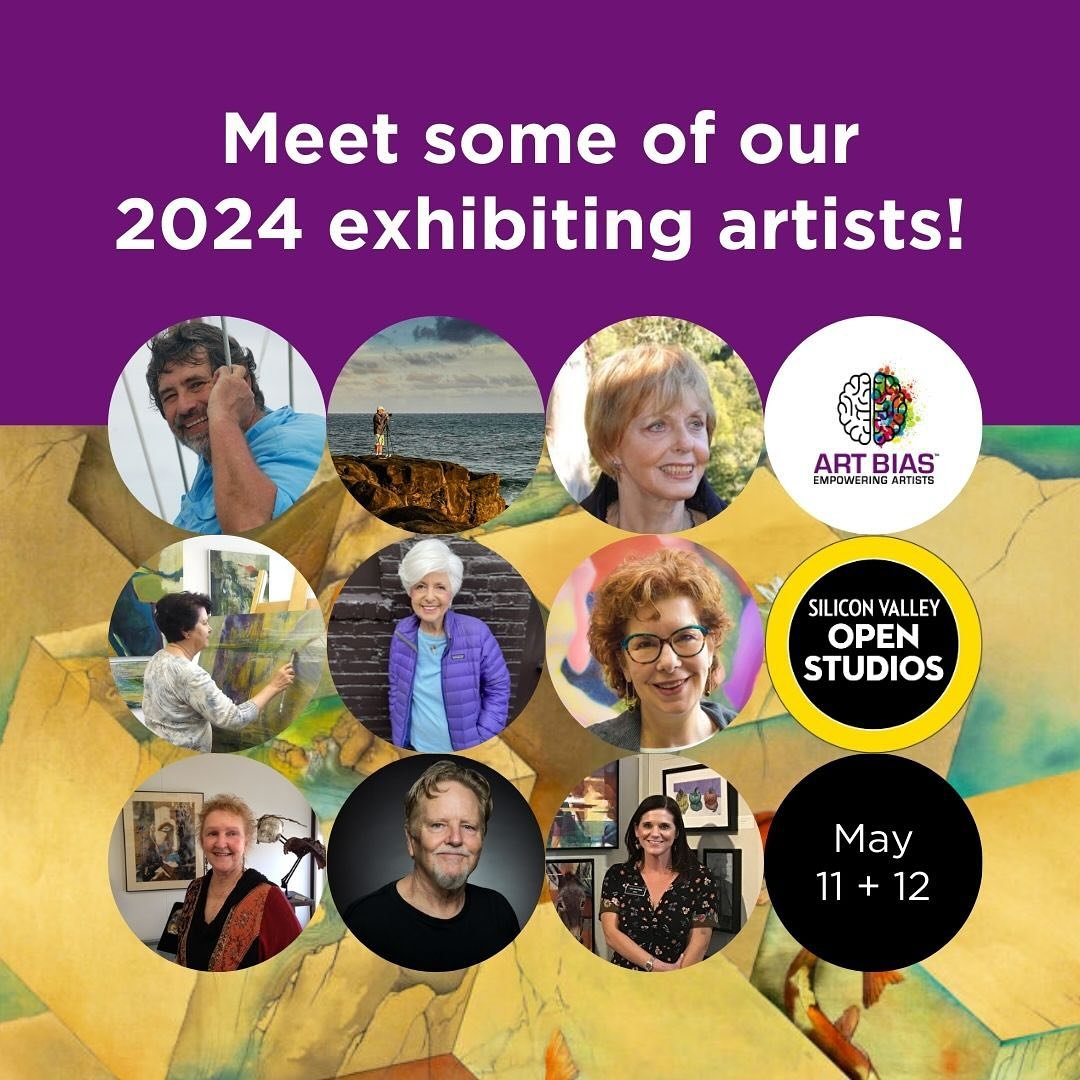 We are one of the largest artistic communities in the Bay Area - come pay us a visit on May 11th or 12th for Silicon Valley Open Studios!

Sign in at both Art Bias (site #18) AND the Redwood City Parks &amp; Arts Foundation (site #35) and be entered 