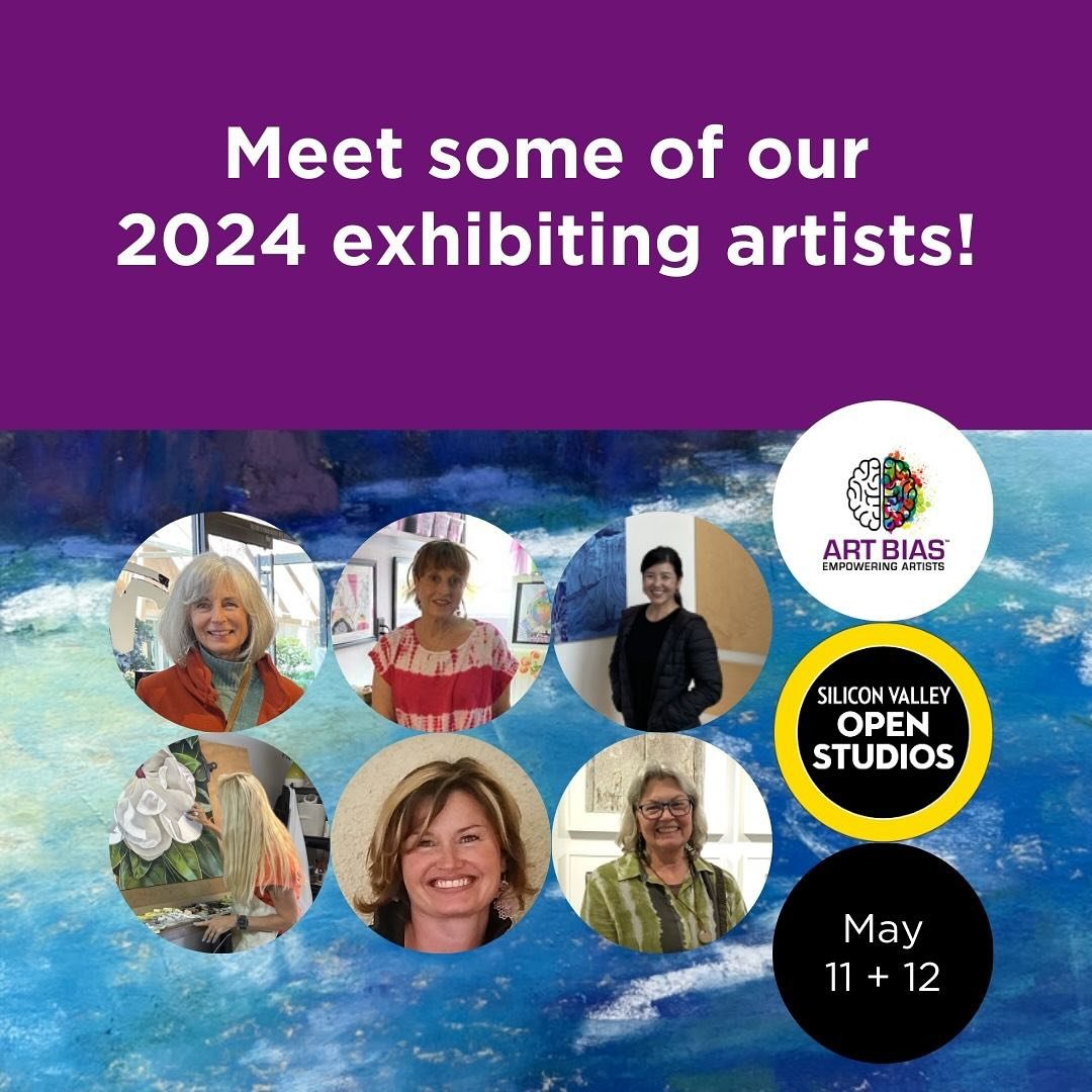 With over 30 exhibiting artists, we have something for everyone. Visit us on May 11th and 12th to get your art fix and mingle with the local creative community!

Sign in at both Art Bias (site #18) AND the Redwood City Parks &amp; Arts Foundation (si