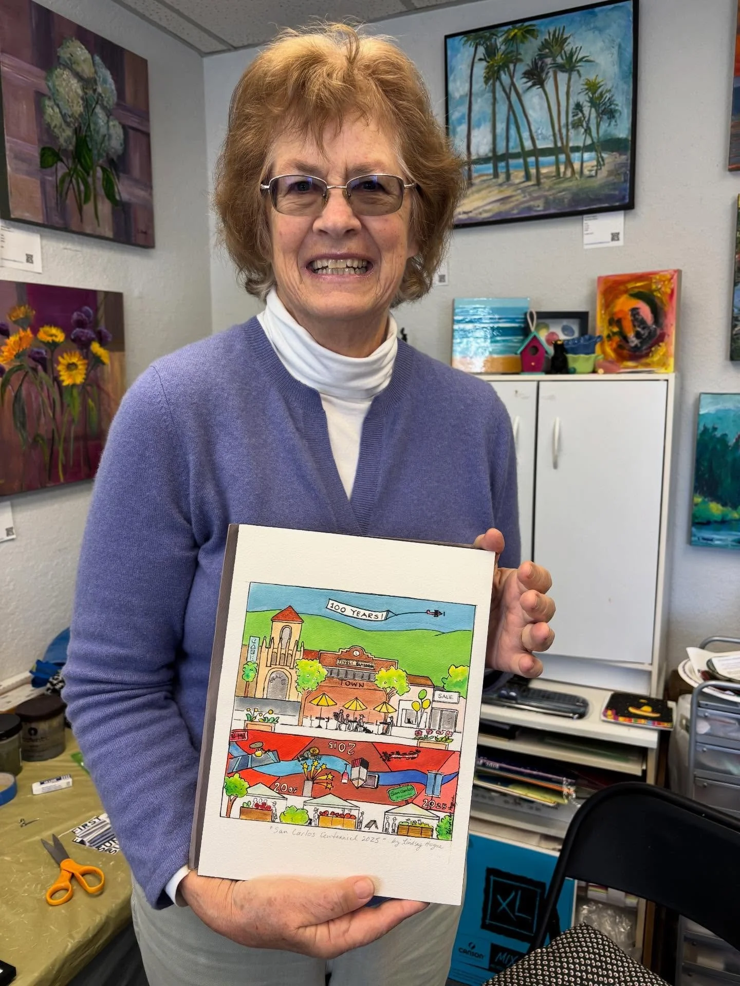 Congratulations to Art Bias artist Lindsay Hogue whose artwork was selected for the San Carlos holiday tote bag! The goal is the program is to encourage residents to shop local and support small businesses during the holiday shopping season. 

We lov