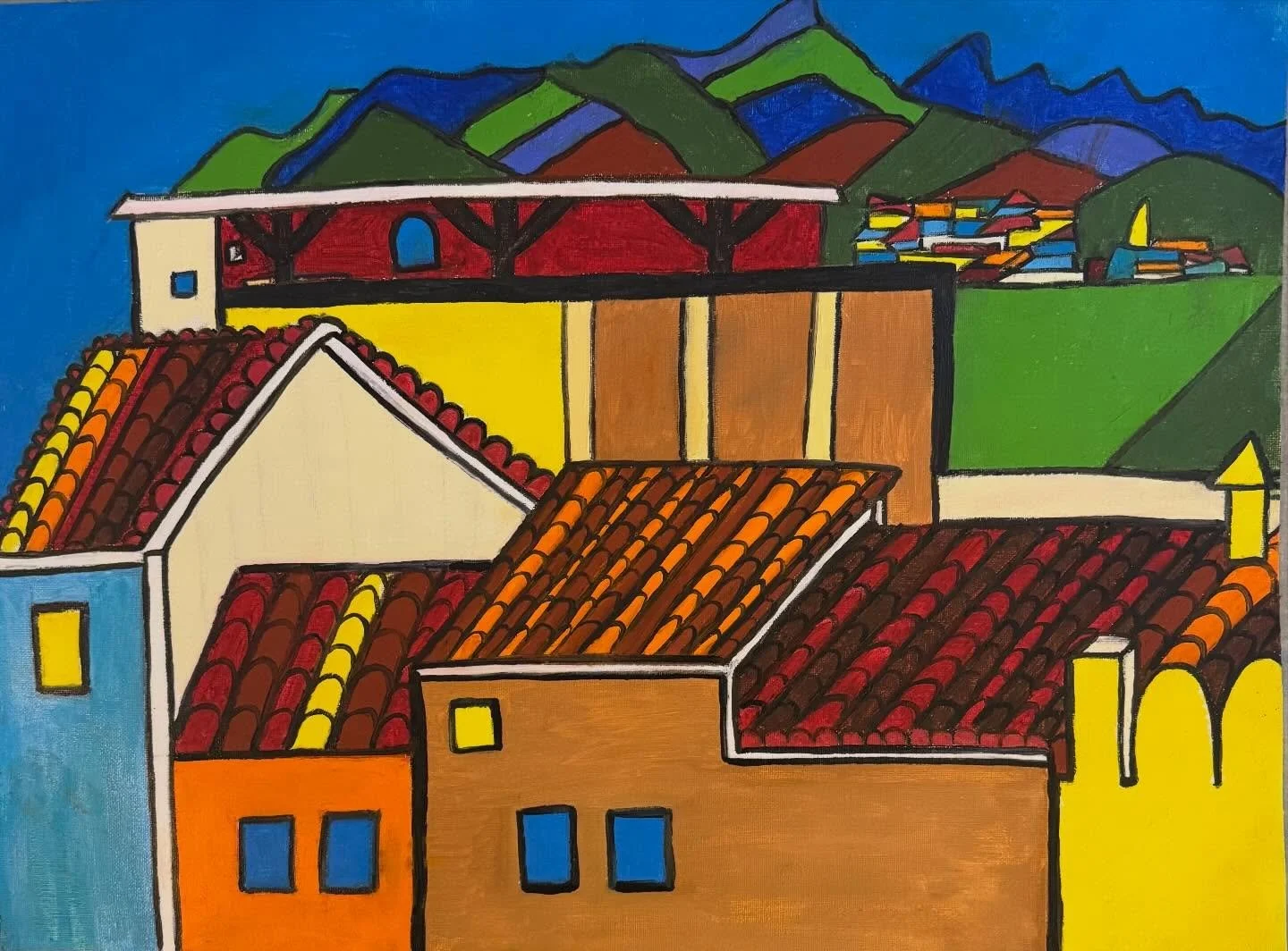 Art Bias artist Greta Waterman is finishing her artist residency at Casa Posidonia in Oliva, Spain!  Greta sent rave reviews, and lots of beautiful images, shared here.

Greta says Casa Posidonia &ldquo;is located within the Old Town which is mostly 