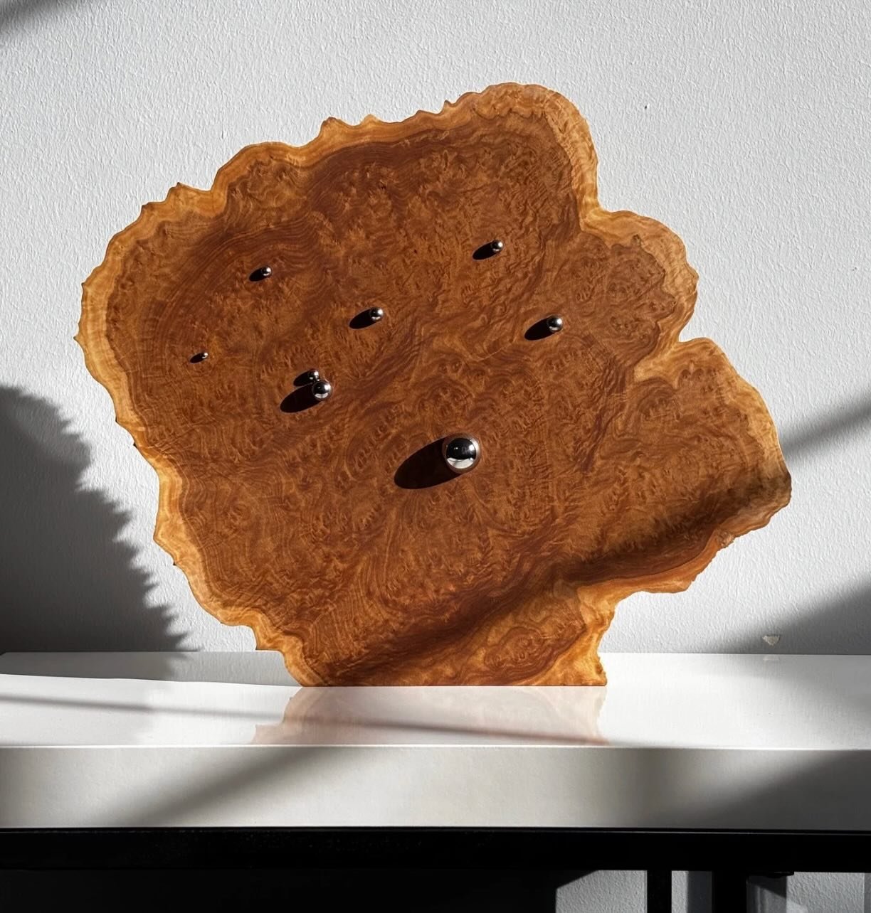 Welcome to Rob Bakin, founder of Helix and Hewn, who joined Art Bias earlier this month! Rob is a former biomedical researcher turned woodworker. You can find Rob in Studio 209 engaging with his fellow artists and guests in conversations about scienc