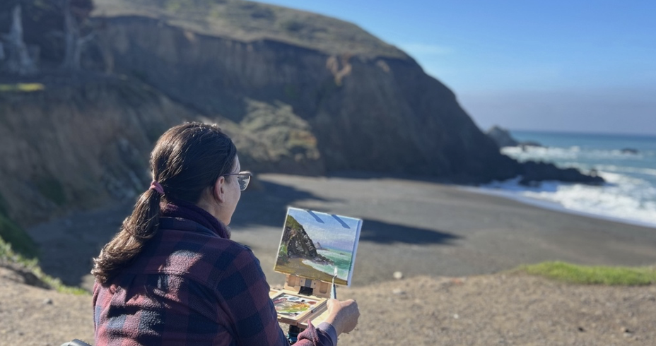 WORKSHOP: Paint Water &amp; Sky: Plein Air Landscapes in Water Mixable Oils