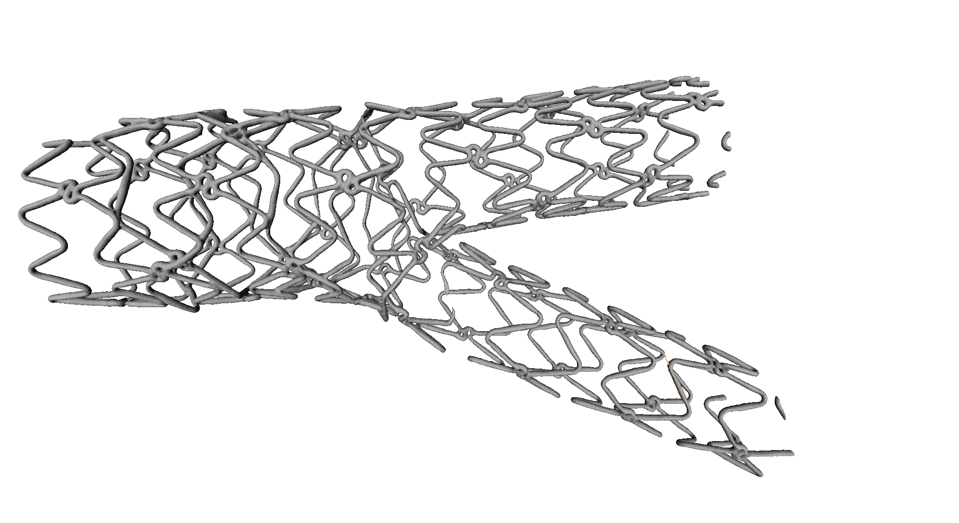 Multi-object stent design testing