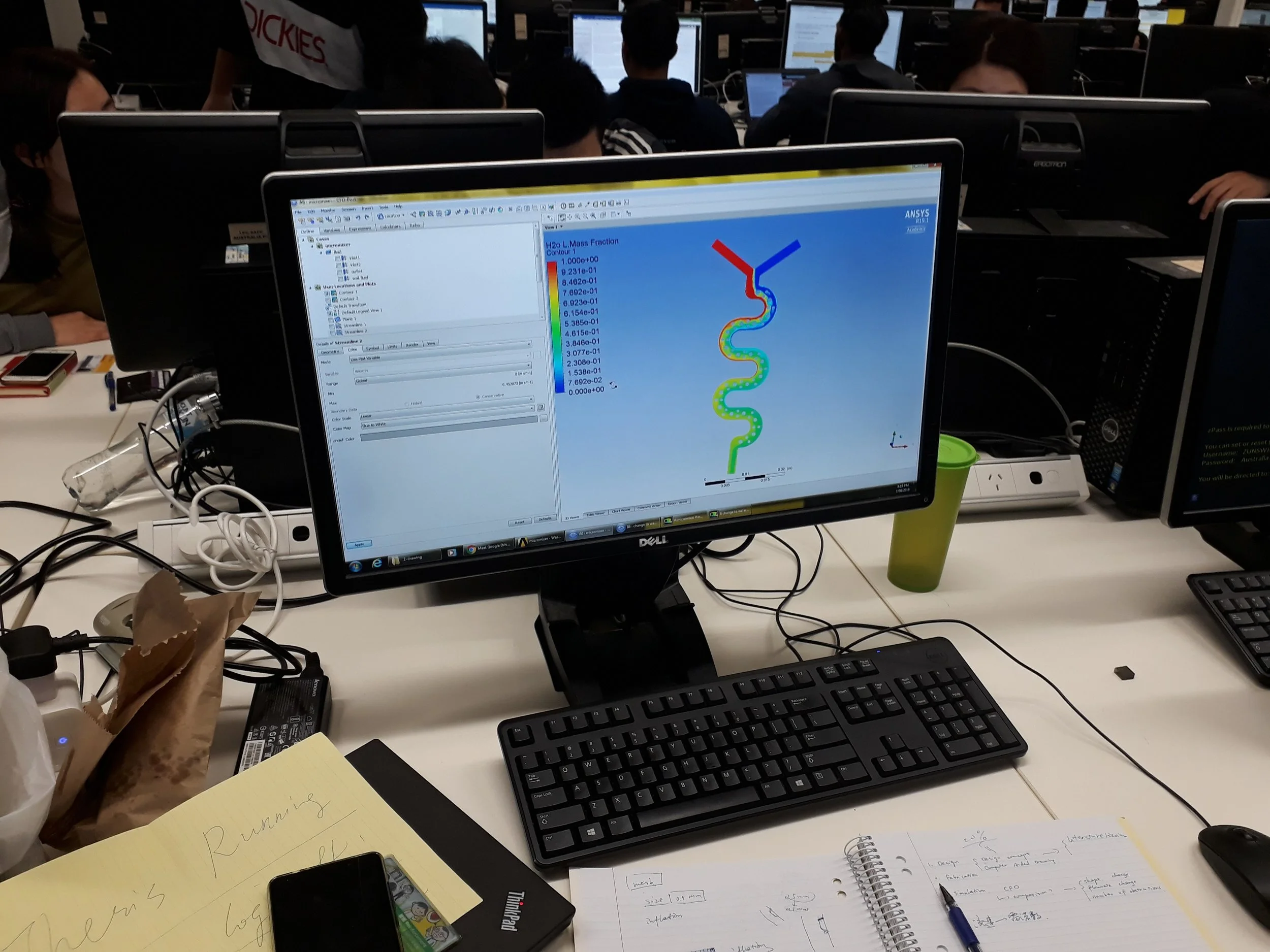CFD simulation 
