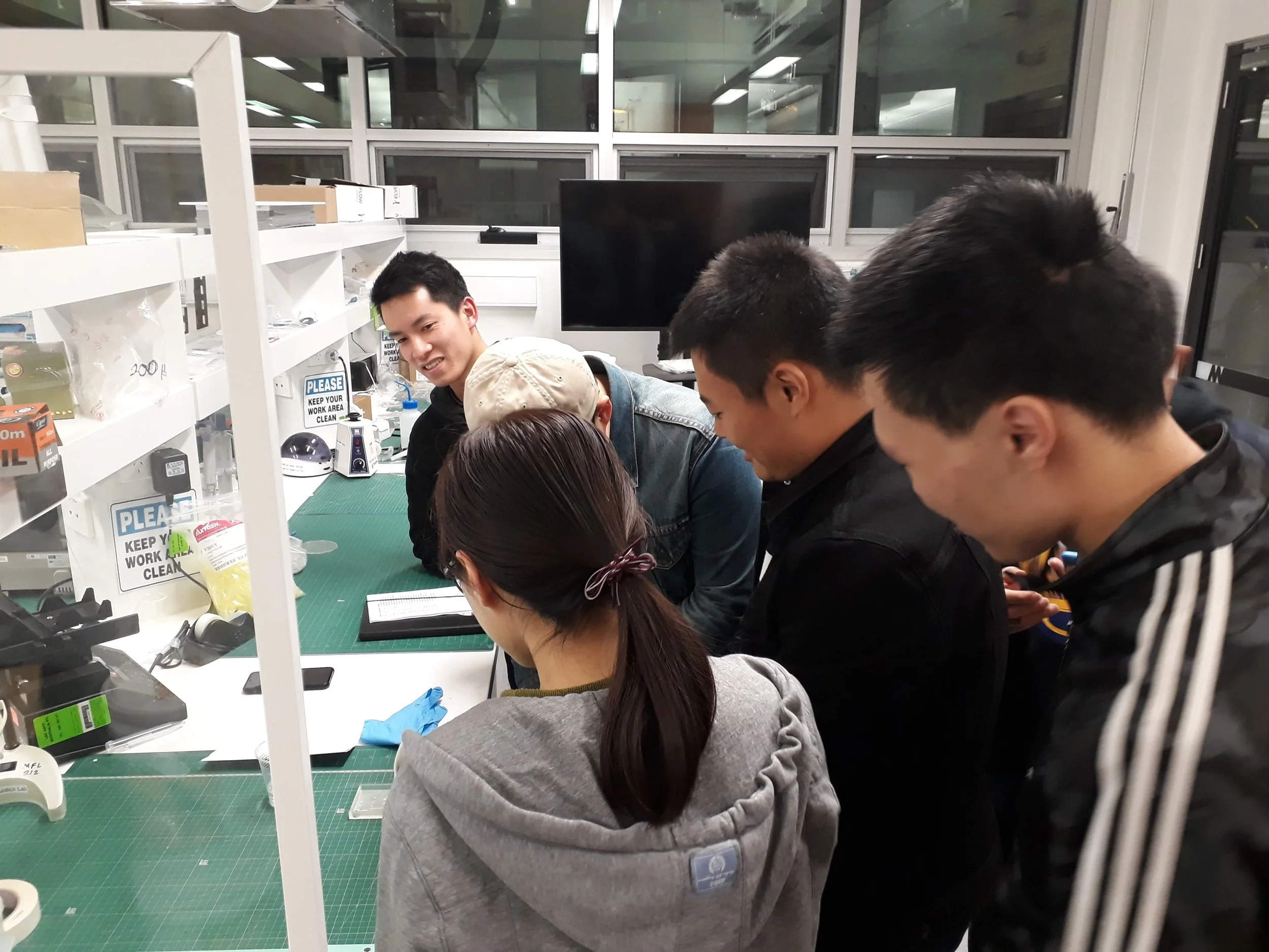 Lab work!