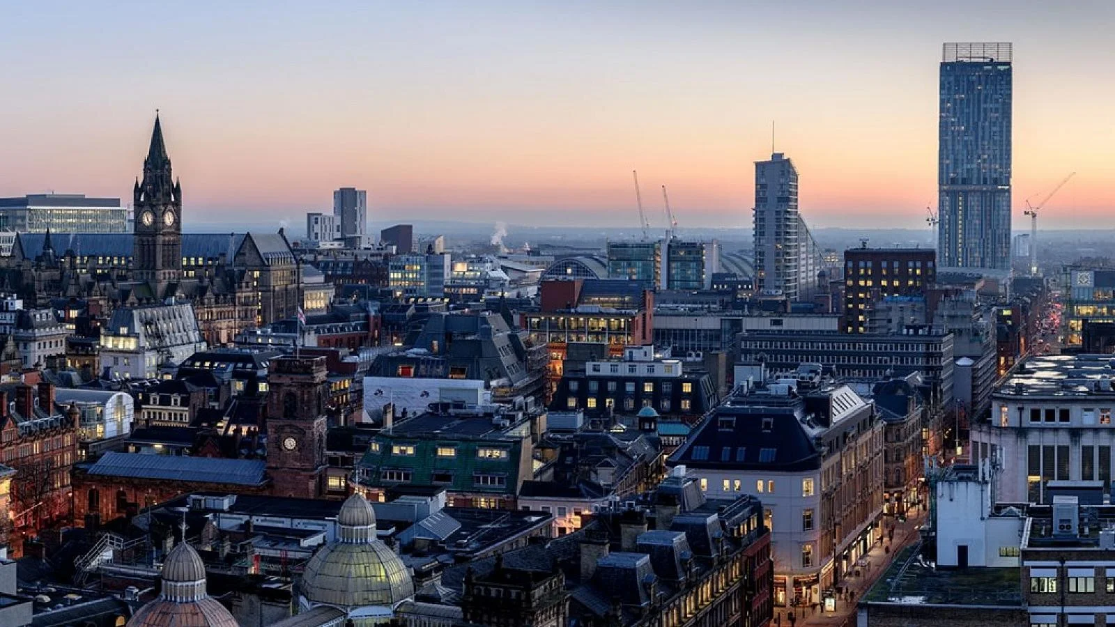 Manchester ranked #1 for jobs and population growth, closely followed by Birmingham, Leeds and Liverpool