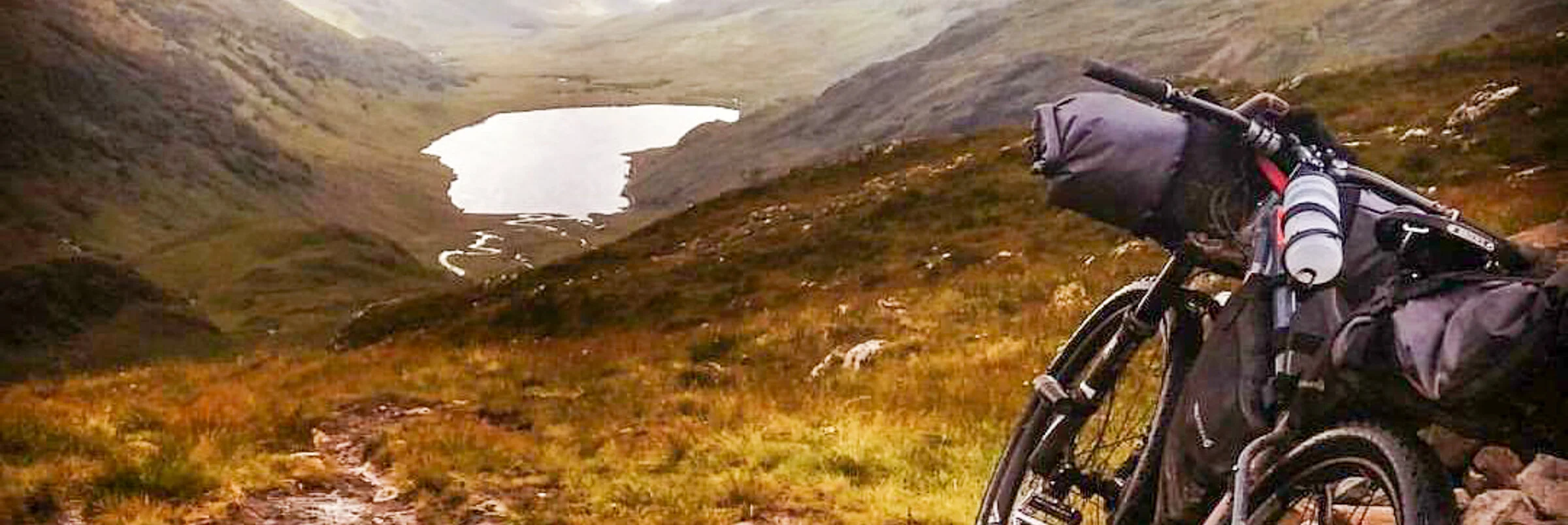 Jennys backpacking setup in Scotland - photo by Jenny Graham