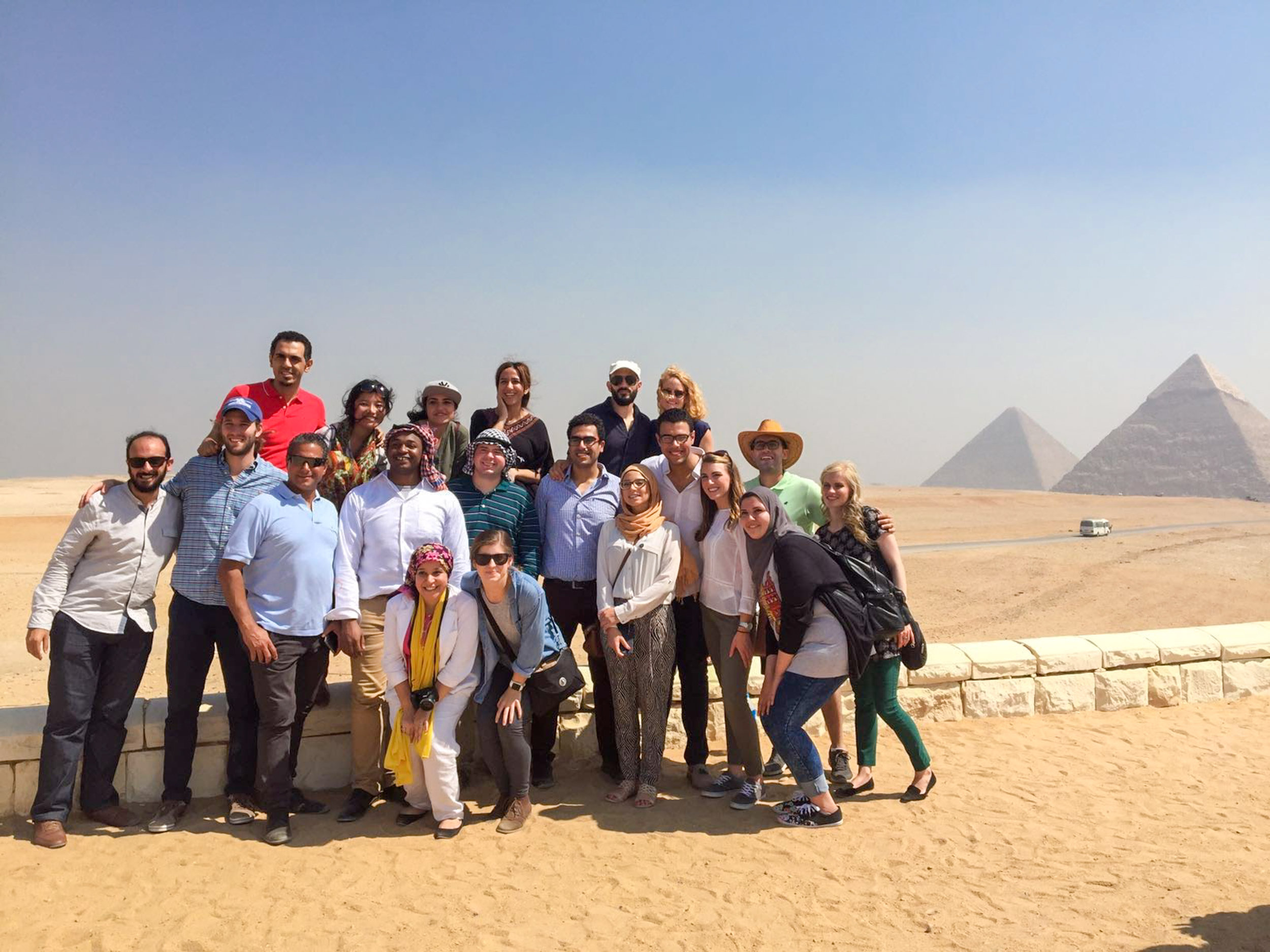 Selected as one of ten U.S. delegates to participate in the Shafik Gabr Fellowship month-long exchange program