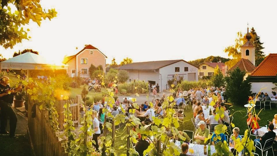 In wenigen Stunden ist es soweit: Seid ihr bereit f&uuml;rs WINE &amp; BLUES? 🥳🍷

👉🏻 Feiert mit uns ab 19 Uhr beim Weingut Rethaller in Angern mit Live-Musik von @theridindudes &amp; gegrillten Schmankerln der @fleischerei.ellinger! 🔥

See you s