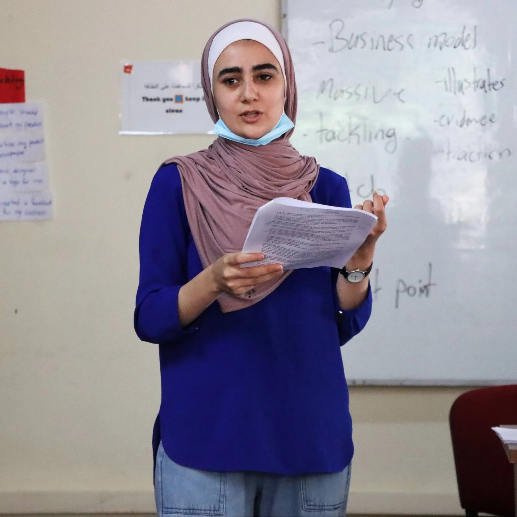 "The World is Full of Opportunities" -Raghad, Female Entrepreneur