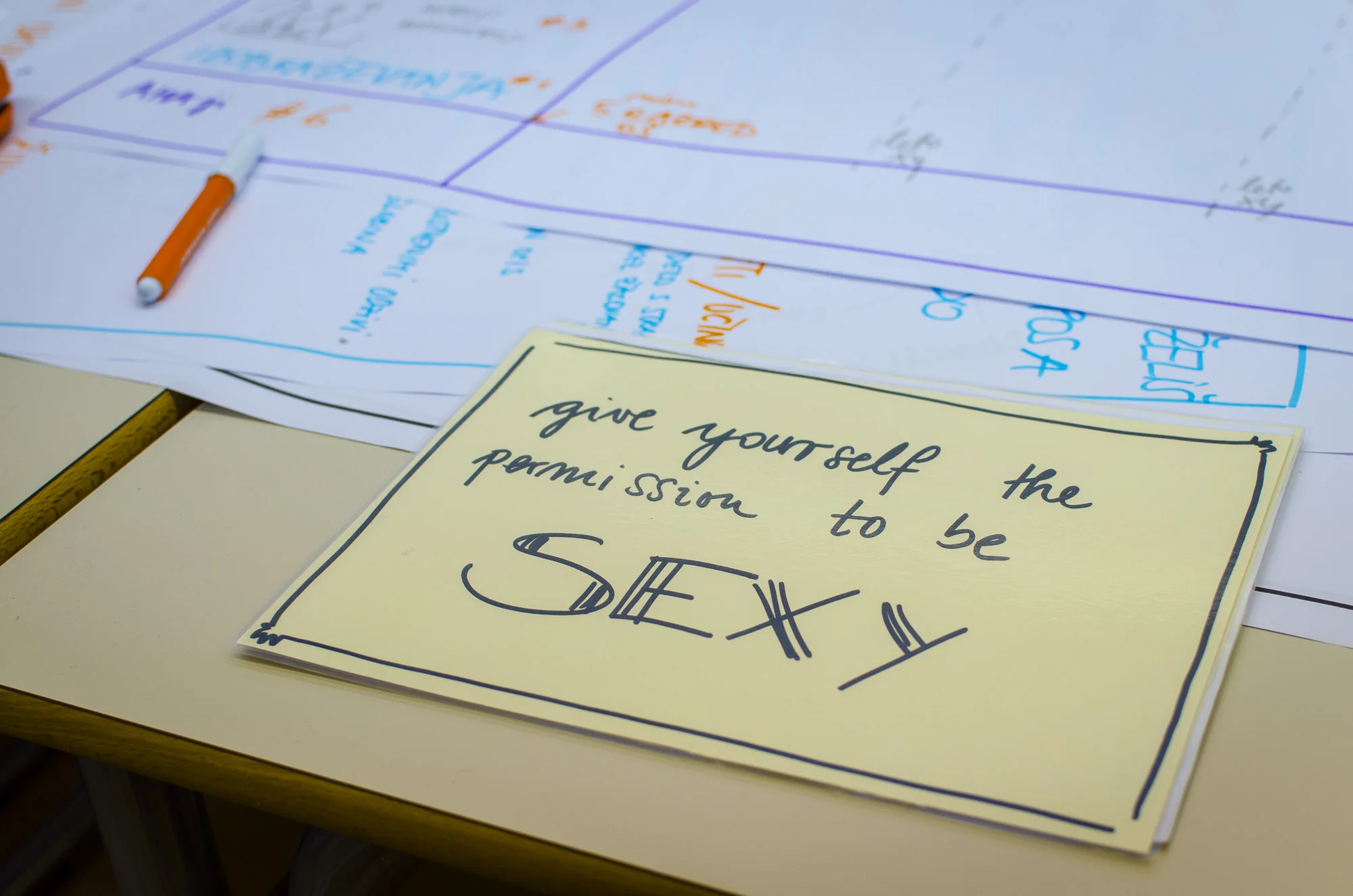 NezaKrek.com love letters - Give yourself the permission to be sexy - then you are unstoppable credits Nina Medved TAPOS project.jpg