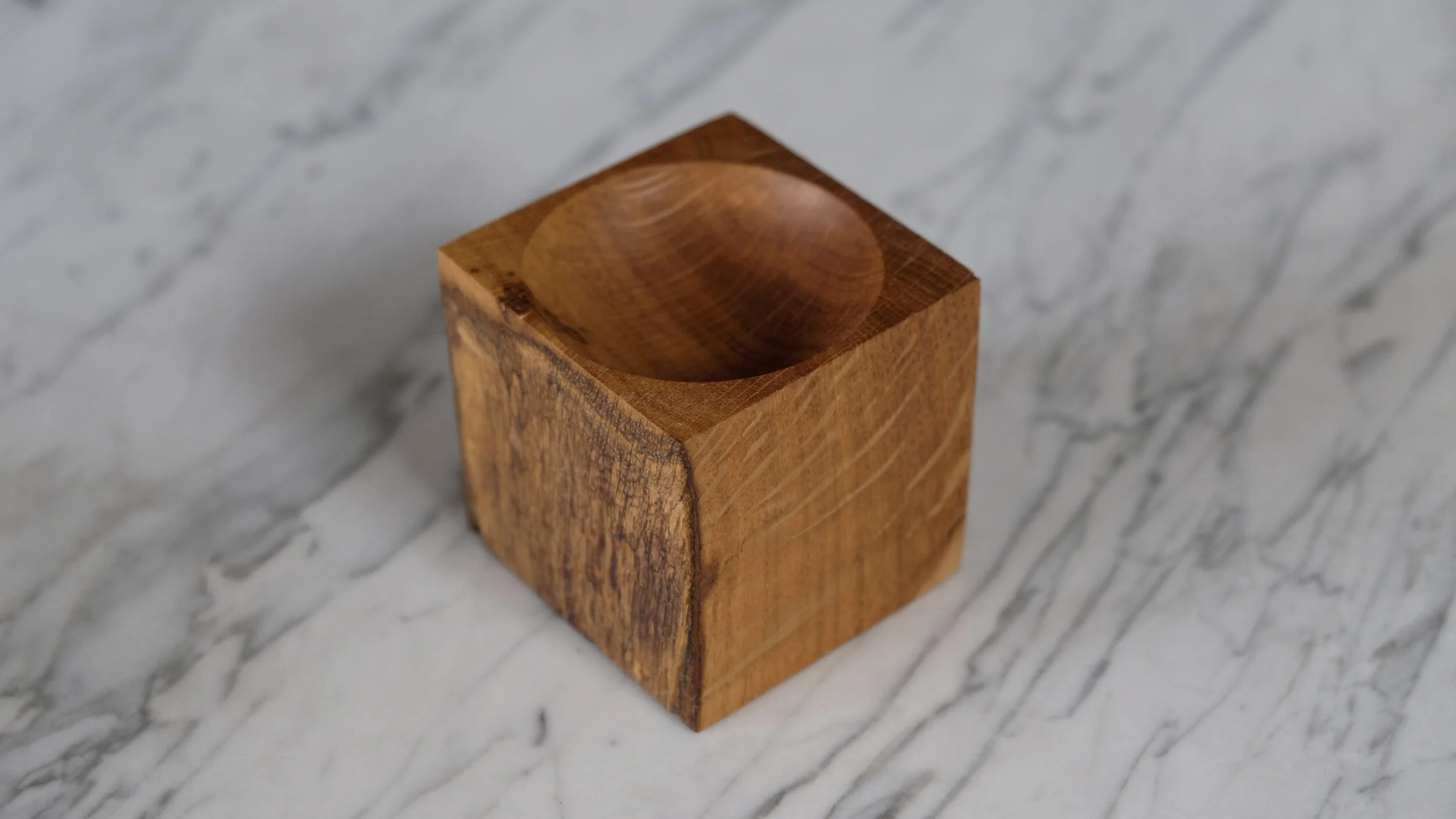 Oak Salt Pig • Six