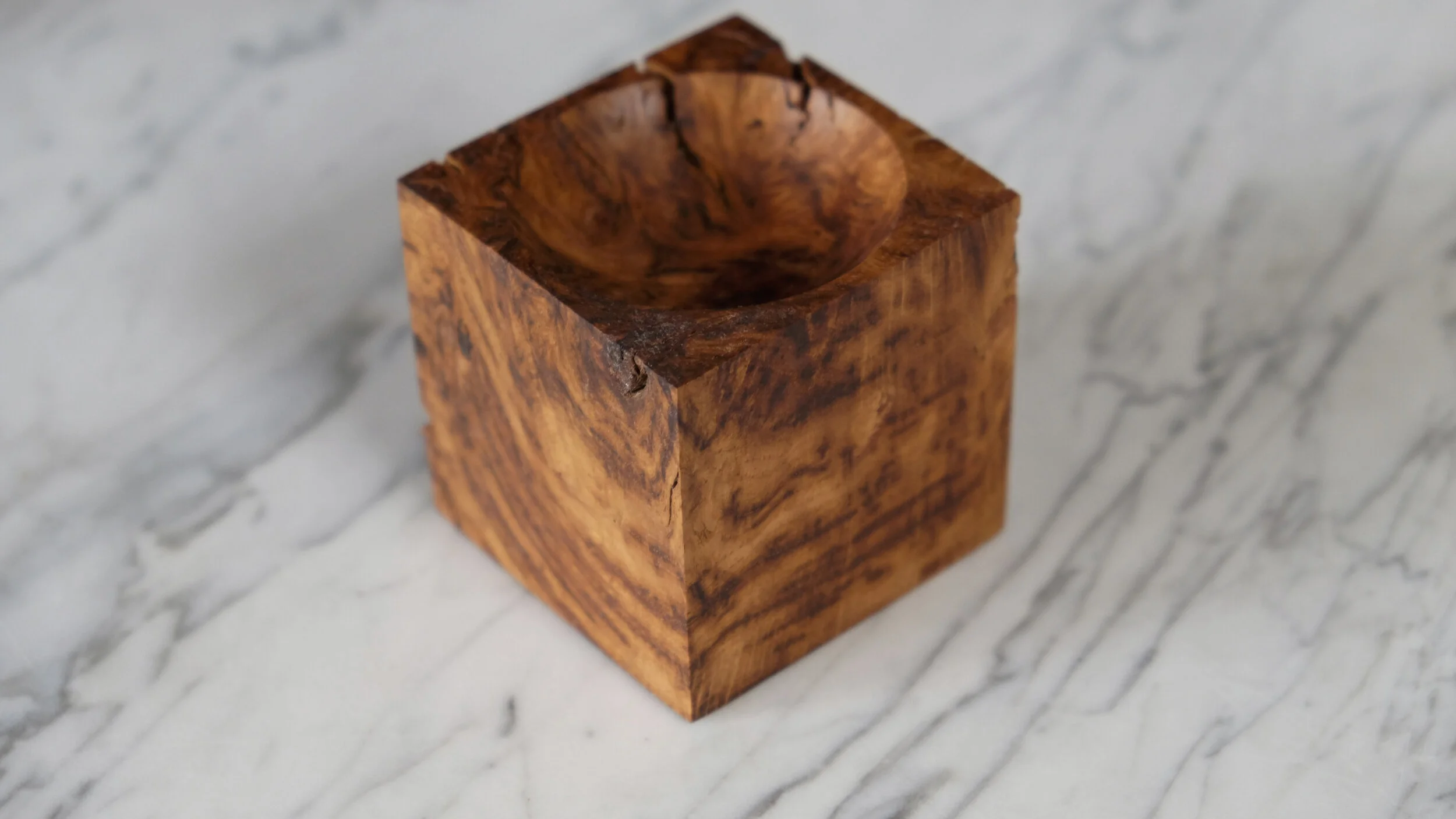 Brown Oak Salt Pig • Twelve 