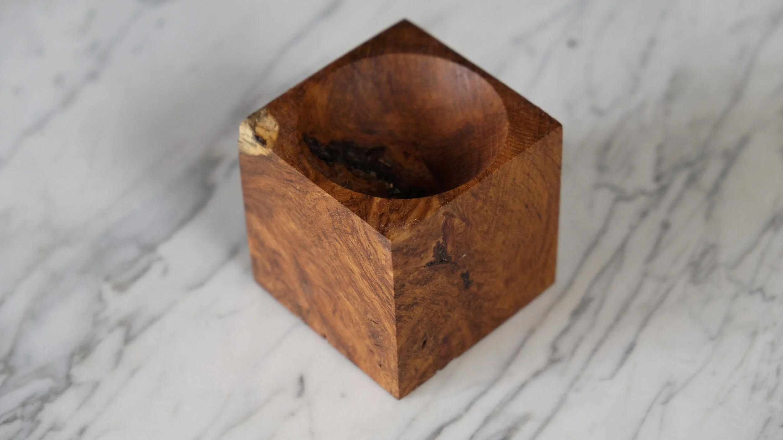 Brown Oak Salt Pig • Seventeen 