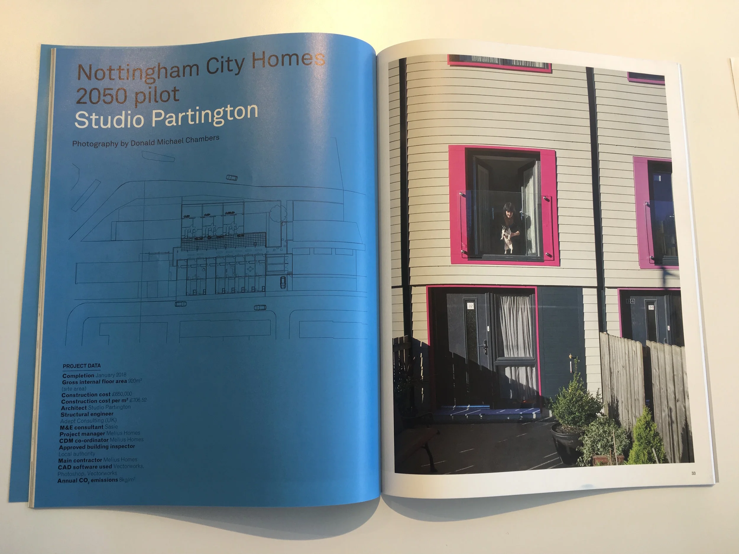 Nottingham Pilot featured in AJ Specification