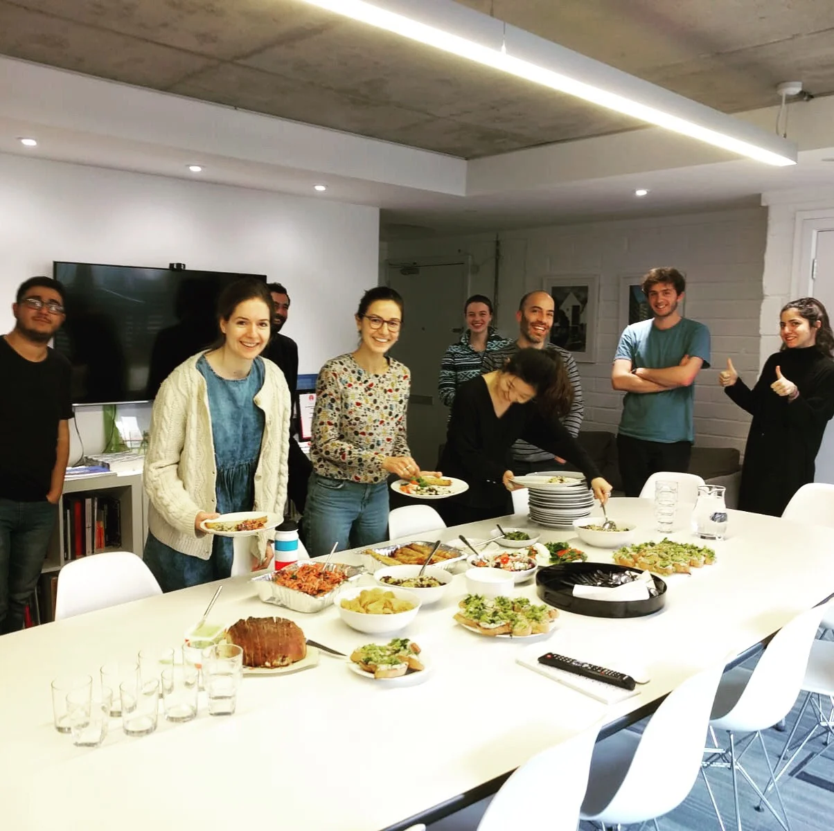 Monthly practice lunch
