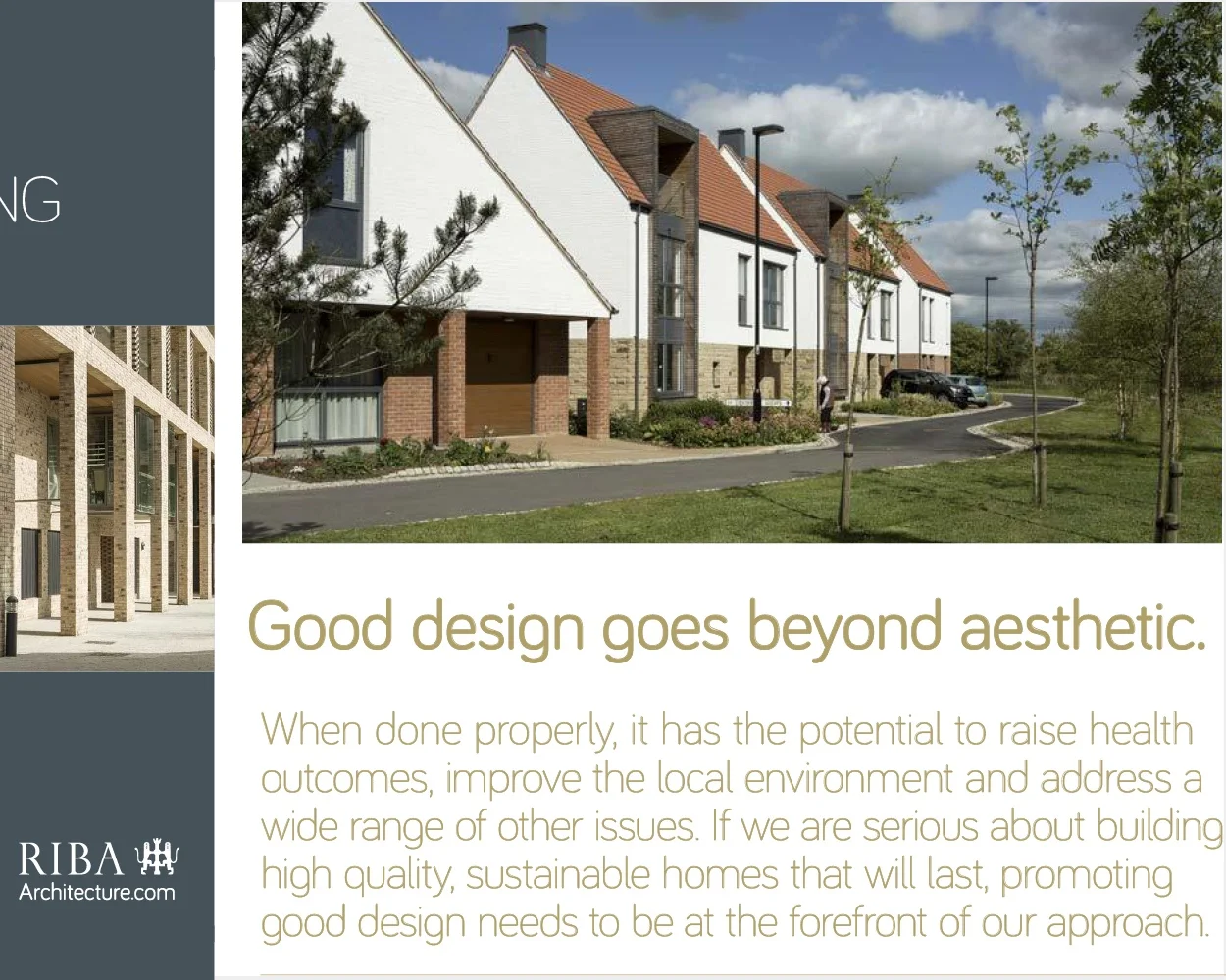 SP in Design Matters: RIBA Award Winning Homes