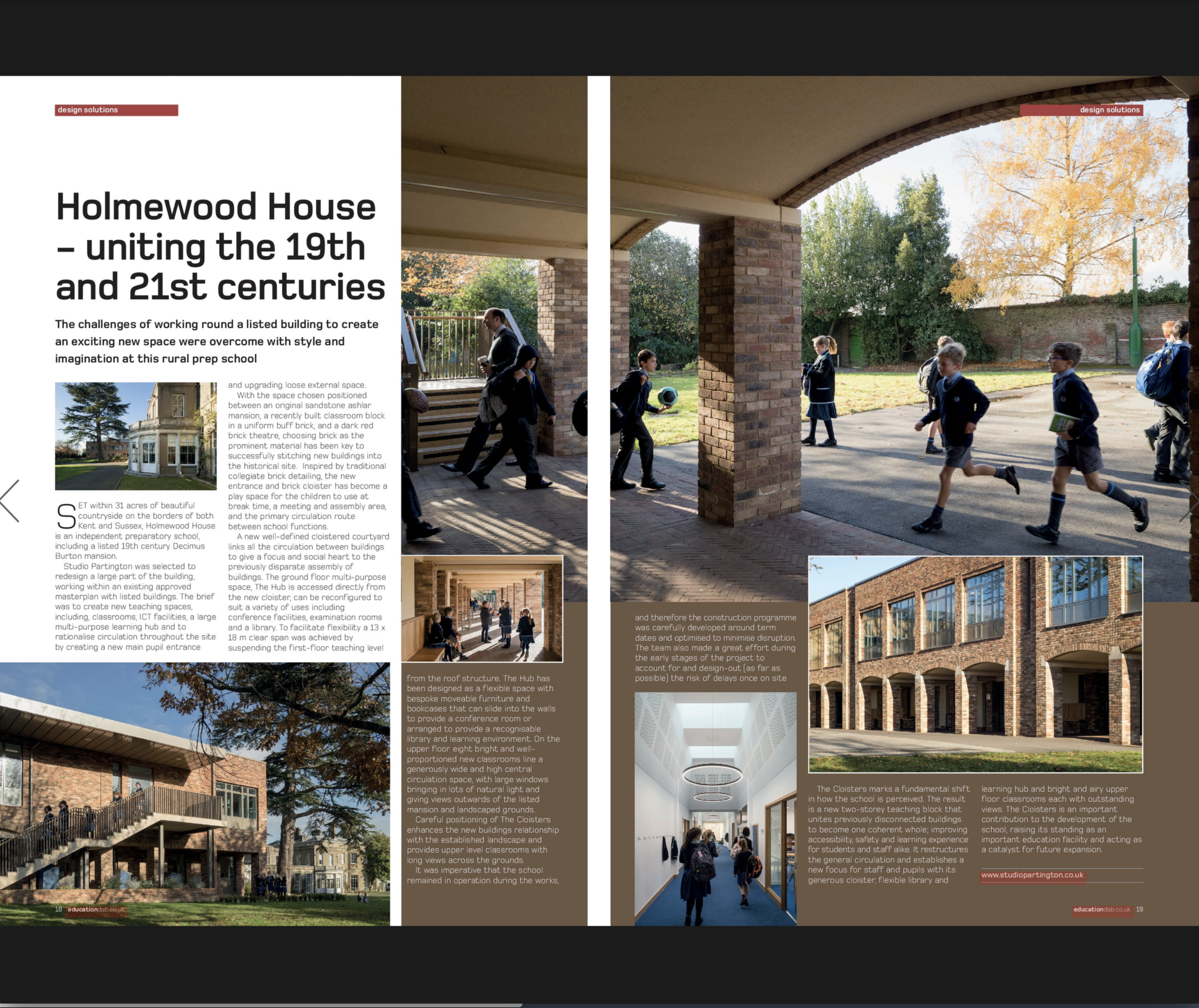 SP in Education Design &amp; Build magazine 