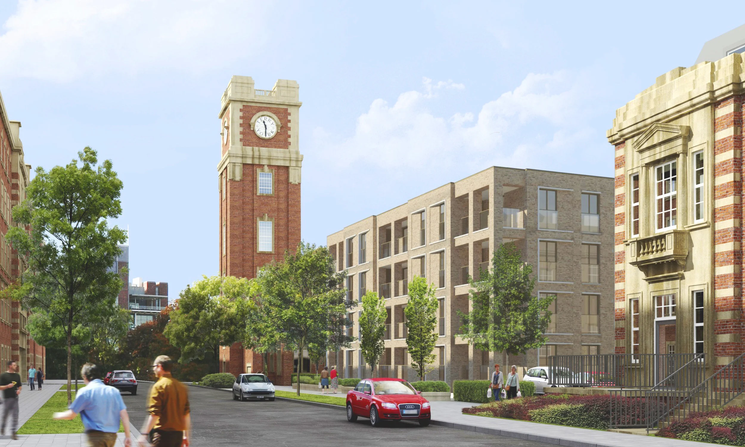SP wins planning for a new apartment building at the Chocolate Works