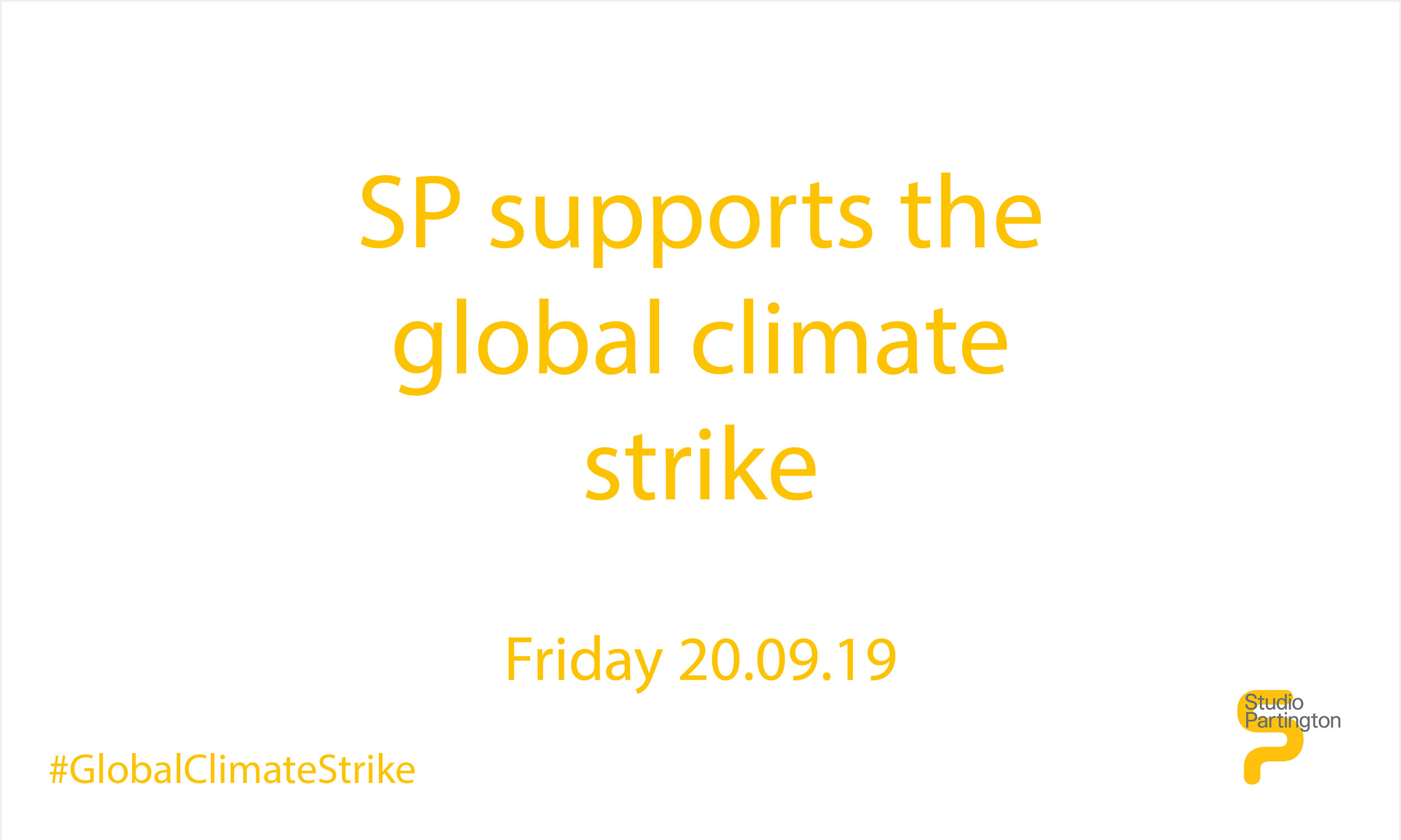 SP supports the Climate Strike