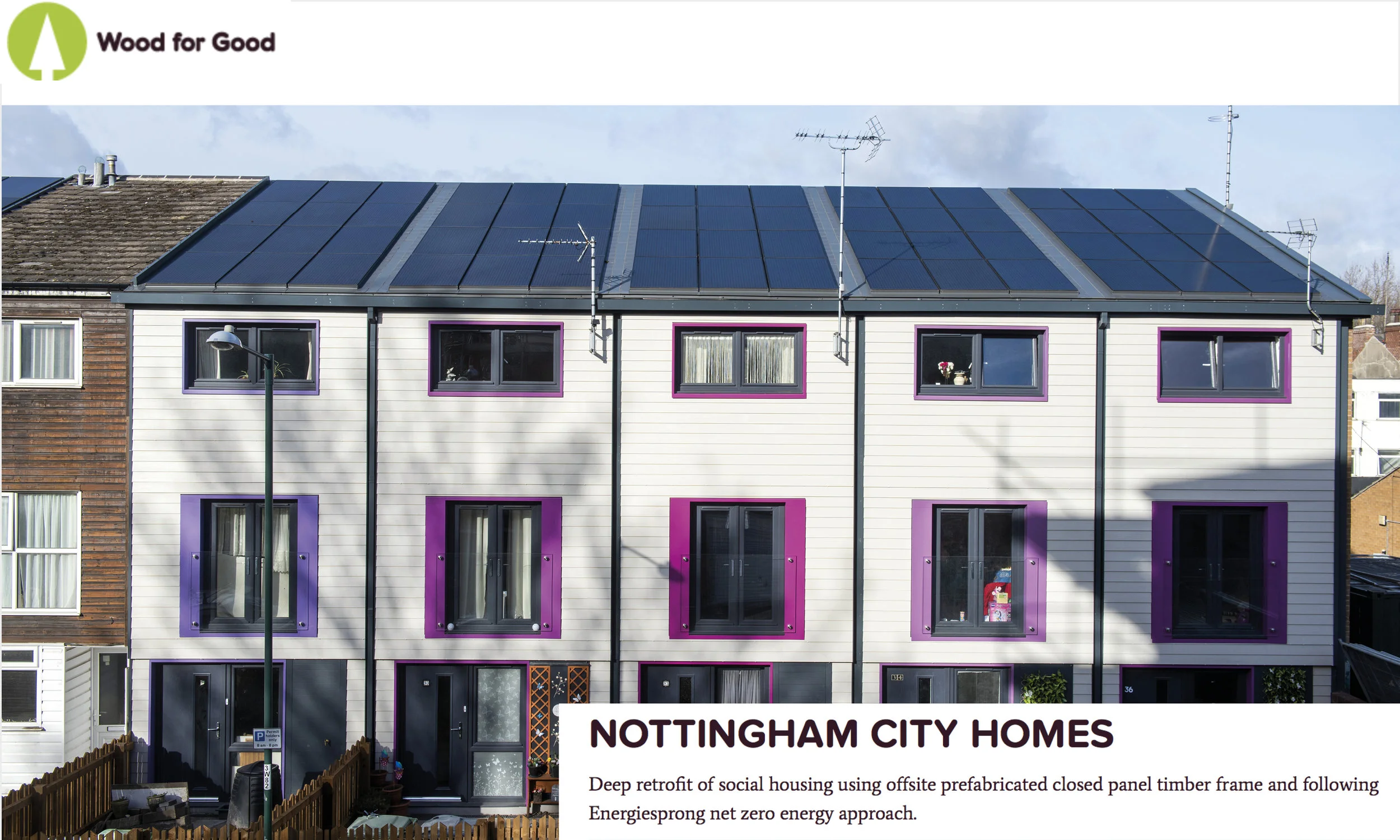 NCH pilot featured as case study in Wood for Good