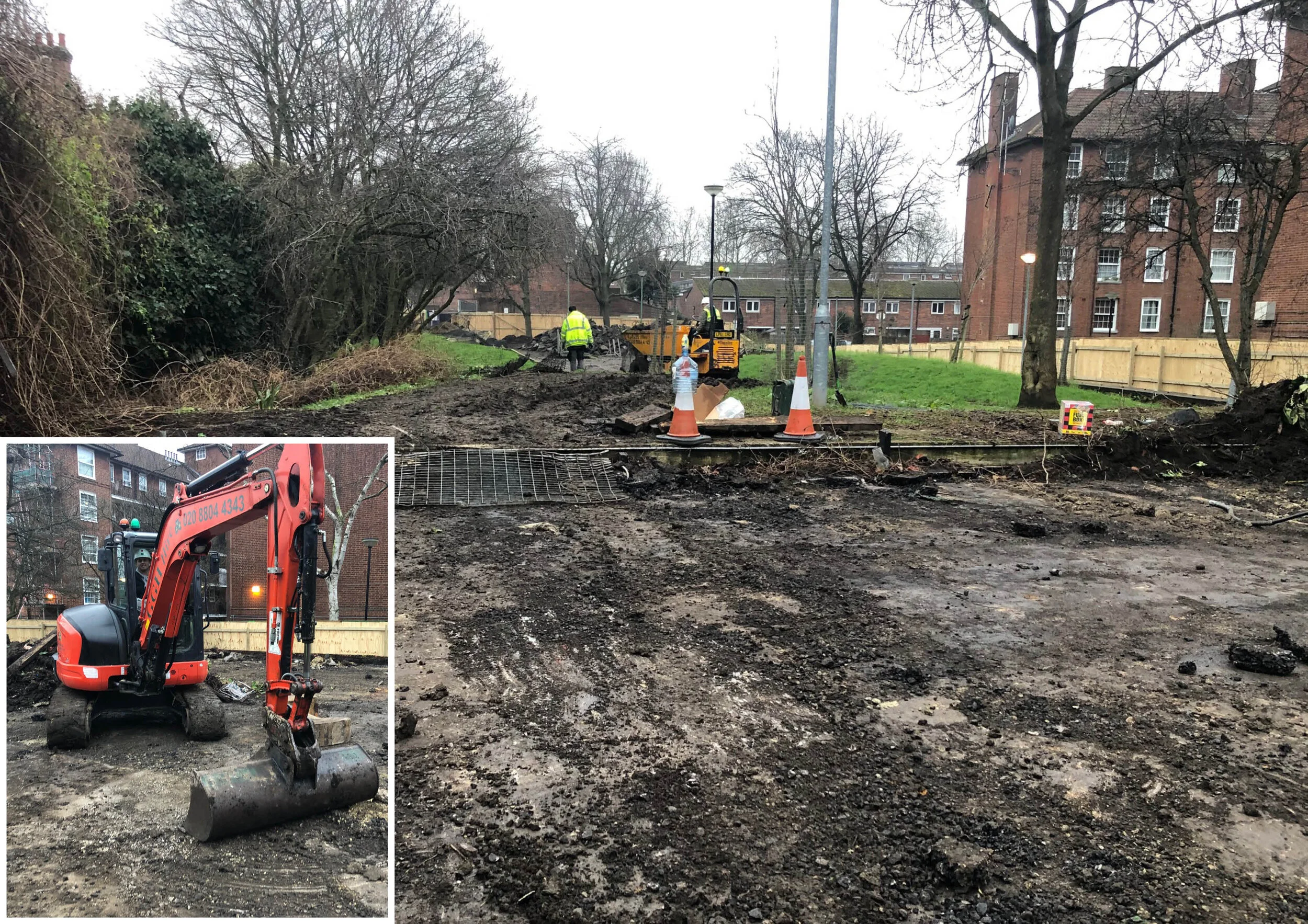 Andover Estate starts on site