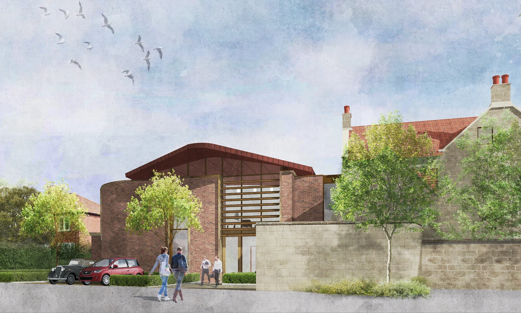 Plans submitted for a recording studio 
