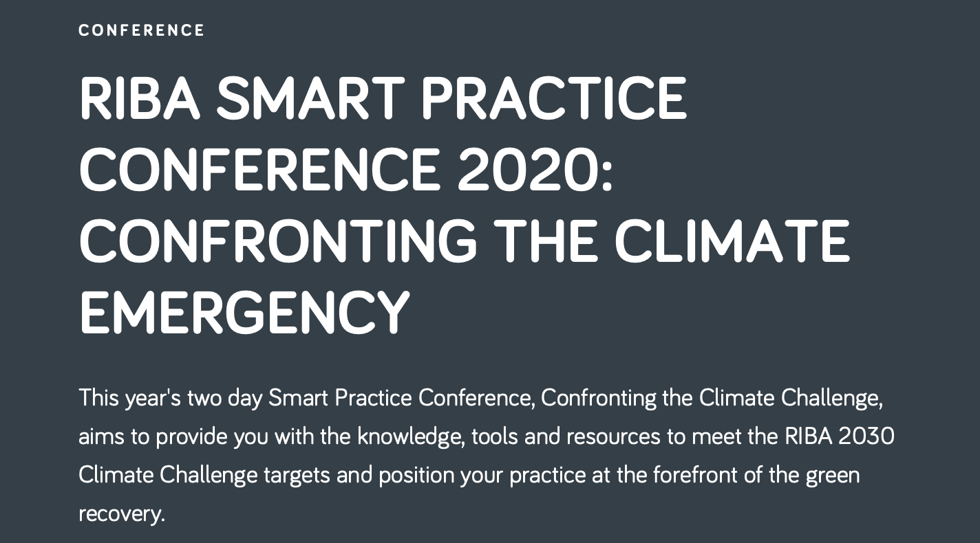 Richard presenting at RIBA Smart Practice Conference
