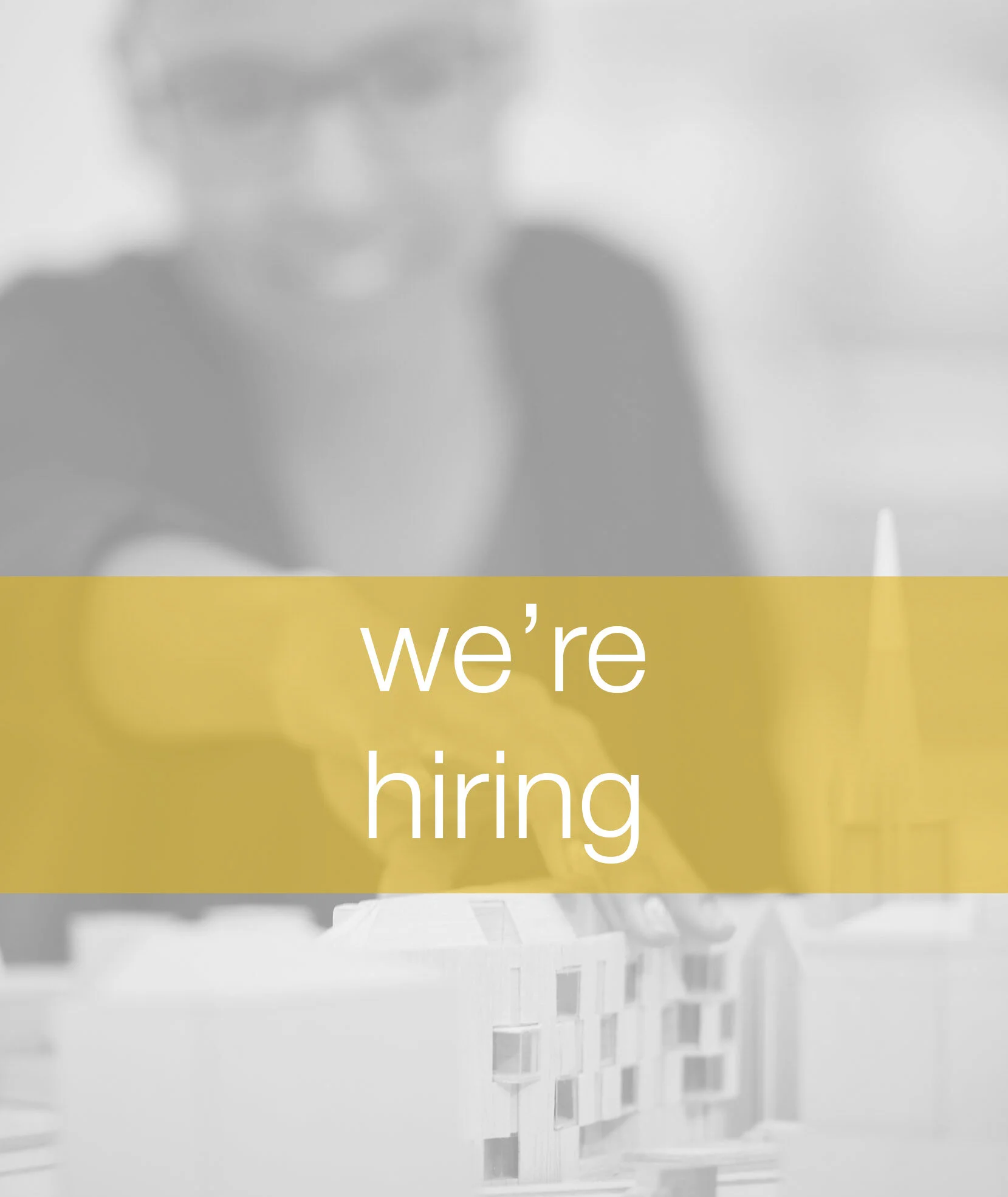 We are hiring 