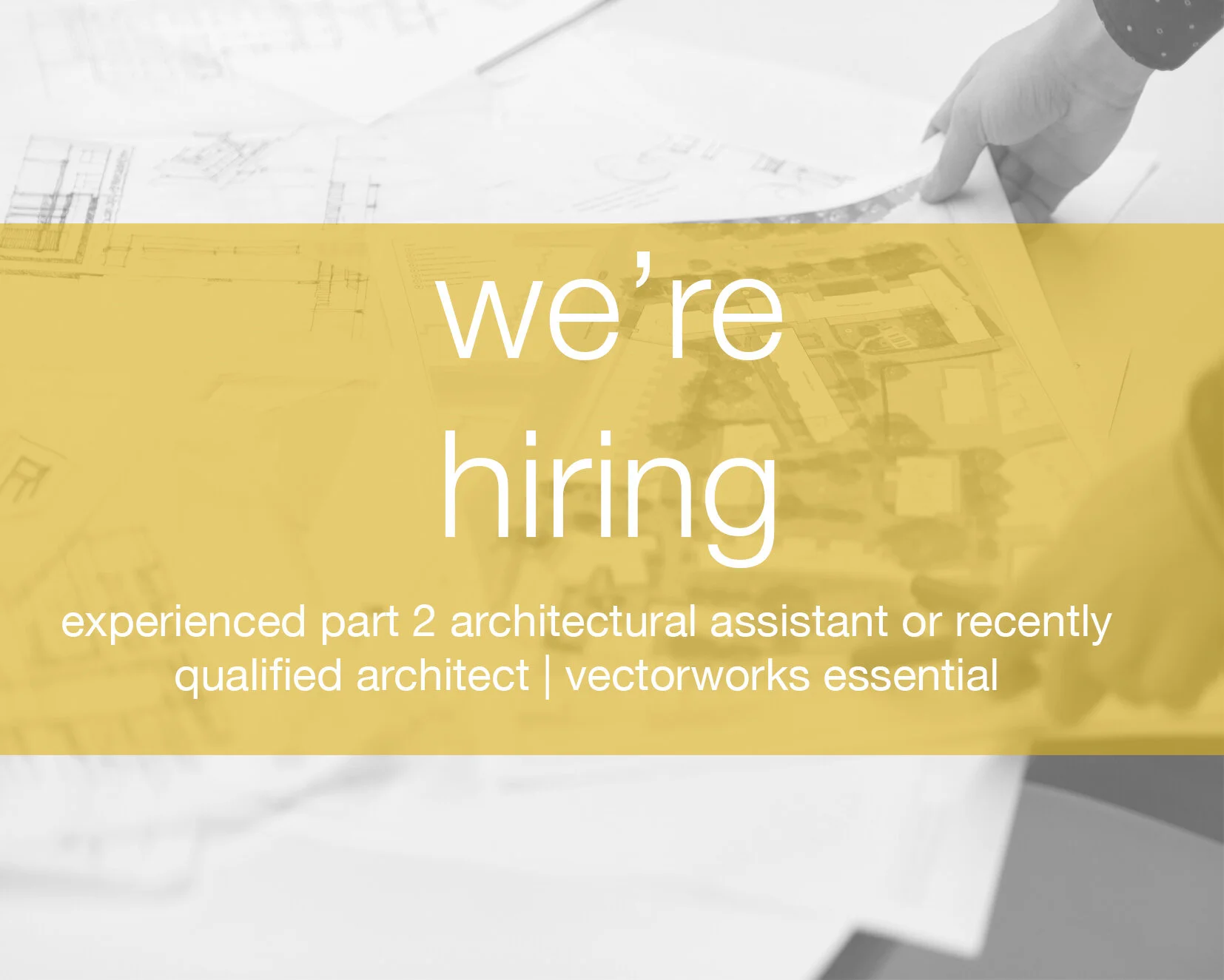 We are hiring