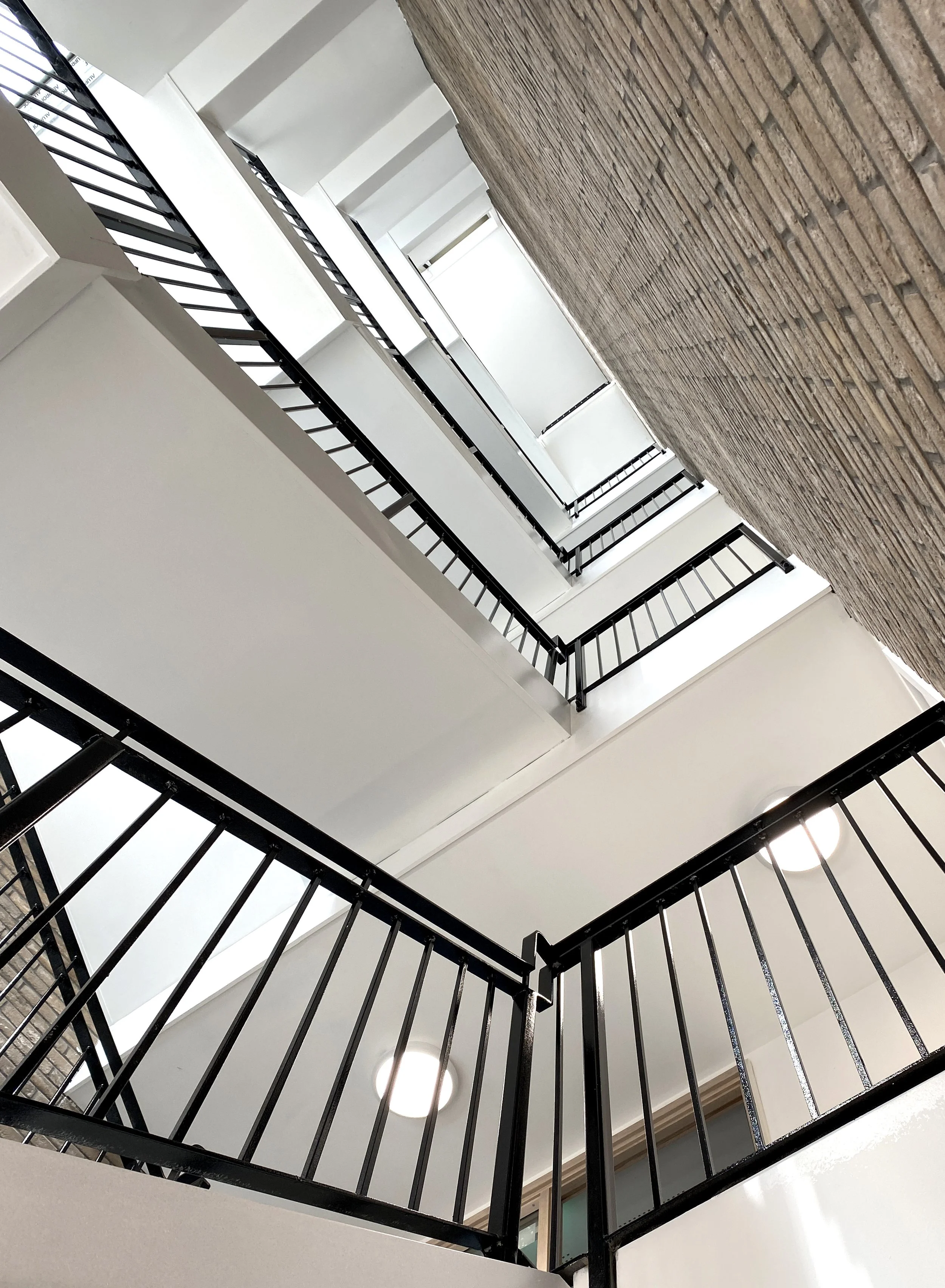 Finishing touches on Telfer House