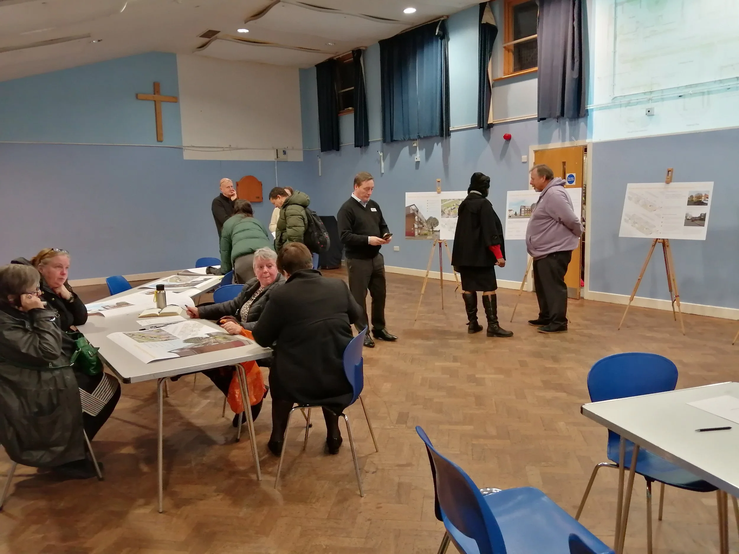 Ice breaker consultation event for Folkestone Road
