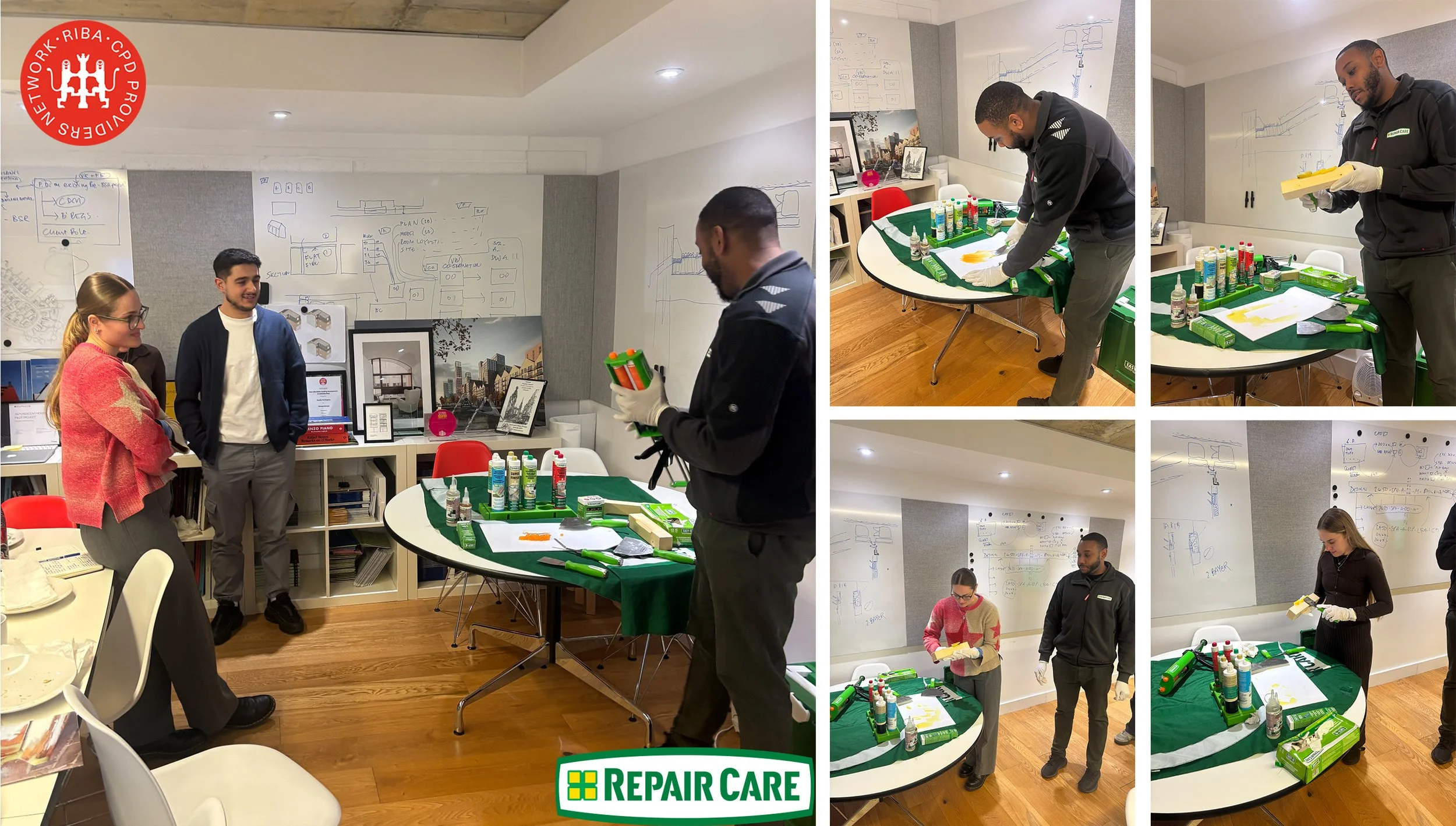 'Hands-on’ RIBA-certified CPD by Repair Care UK