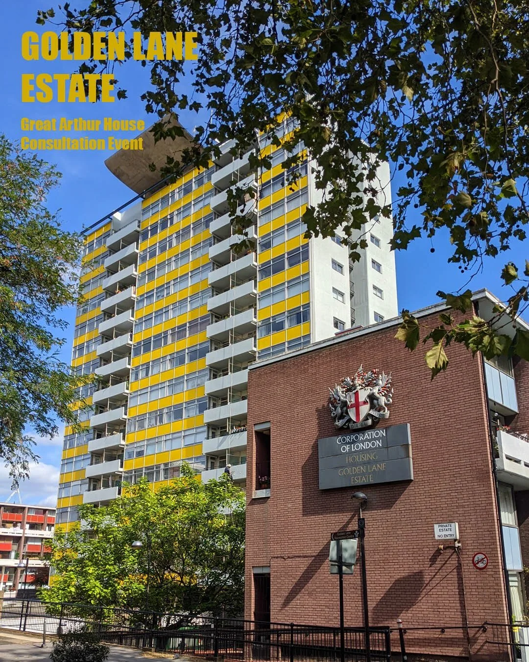 🙋&zwj;♀️ Golden Lane Estate Consultations

Following our Cuthbert Harrowing House resident drop-in last week, this Monday we met residents of Great Arthur House to discuss holistic fire safety and investment works, part of our Golden Lane Estate ren