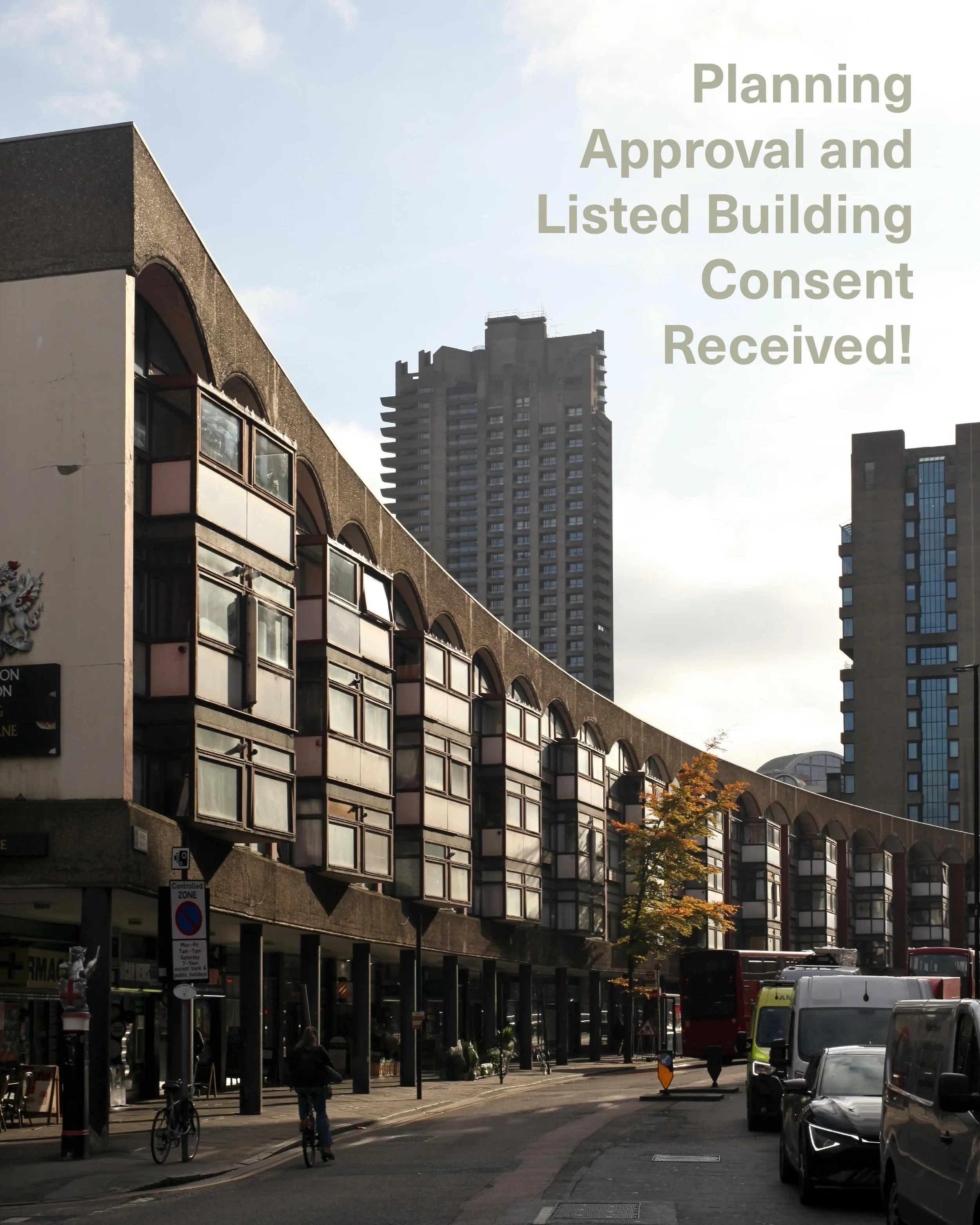 Planning and Listed Building Approval Received! 🎉

Further approval has been granted for the fire safety, electrical, building fabric repair and redecoration works at Grade II* listed Crescent House, the first residential block in the Golden Lane Es