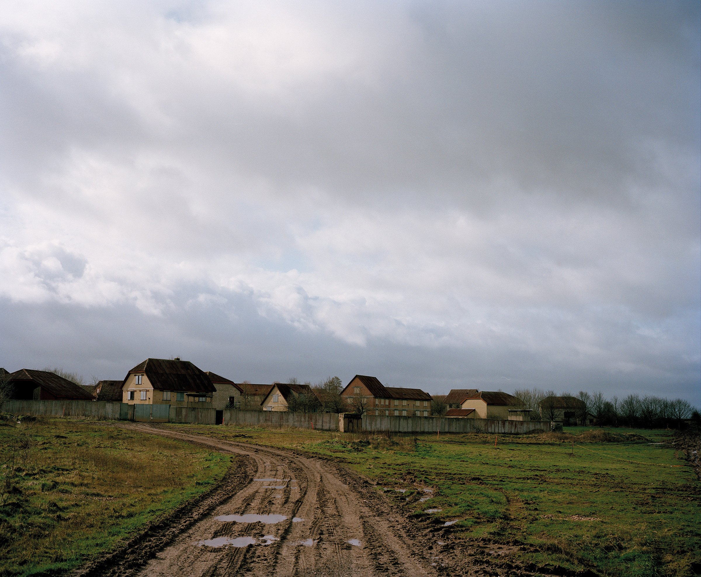 low RGB Copehill Down, a FIBUA village constructed in the late 1980s as a 'German village'; later adapted for training for the Afghanistan and Iraq wars. Salsibury Plain, February 2020. from The Plain © Melanie Friend copy.jpg